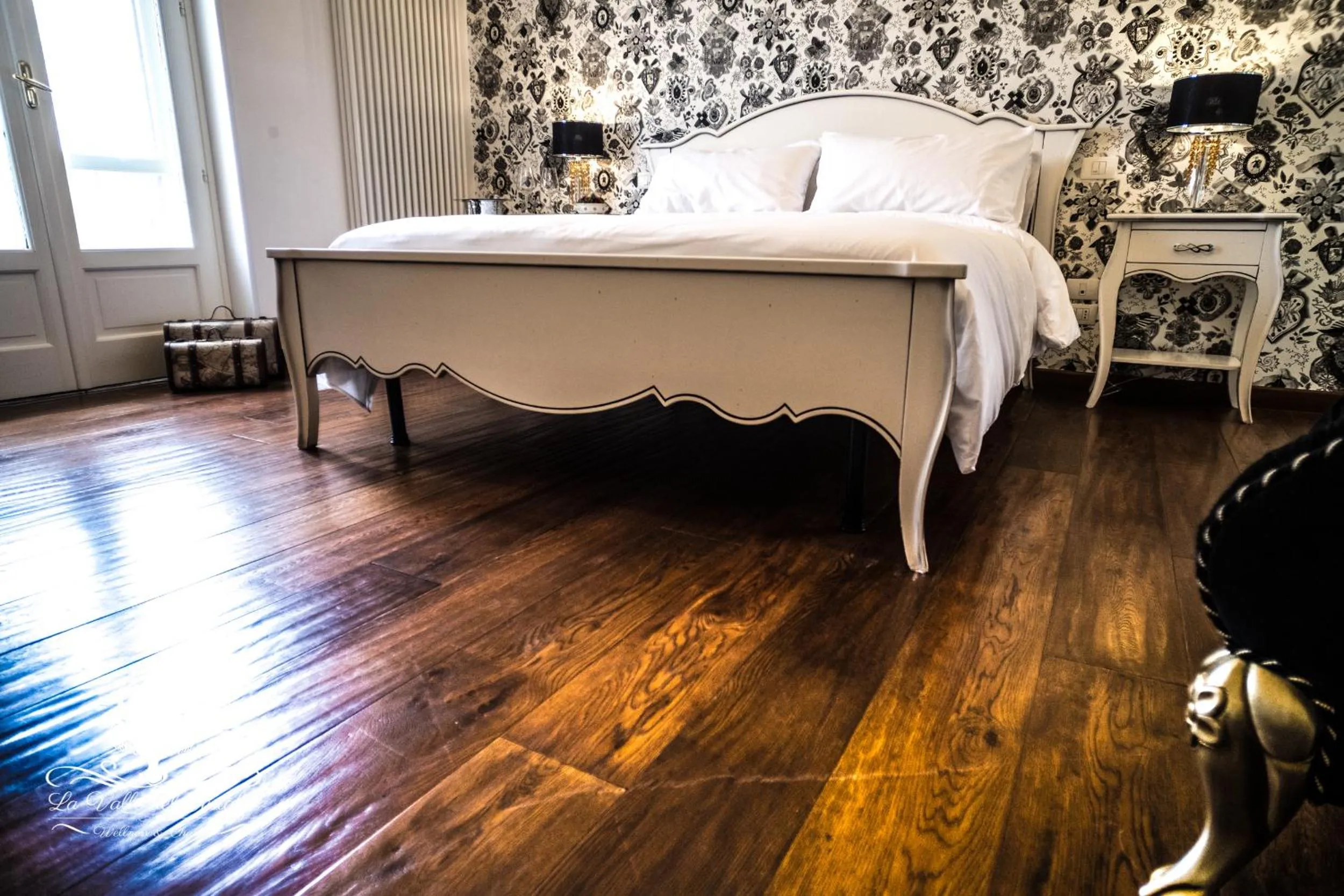 Bed in La Valle Del Cristallo Wellness & Charme