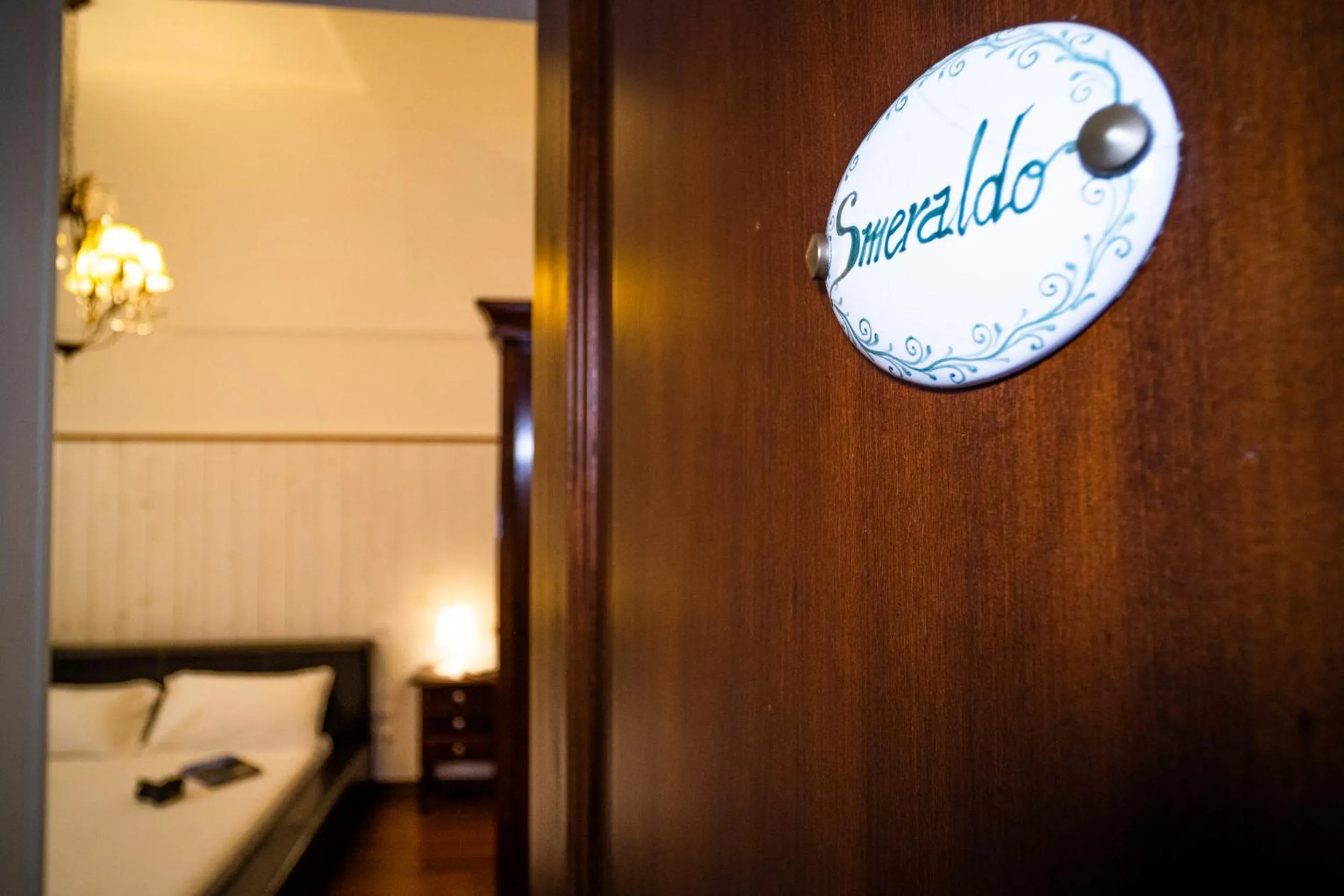 Bed in La Valle Del Cristallo Wellness & Charme