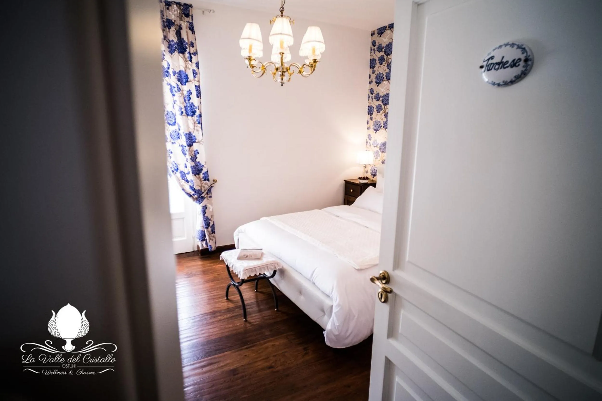 Bed in La Valle Del Cristallo Wellness & Charme