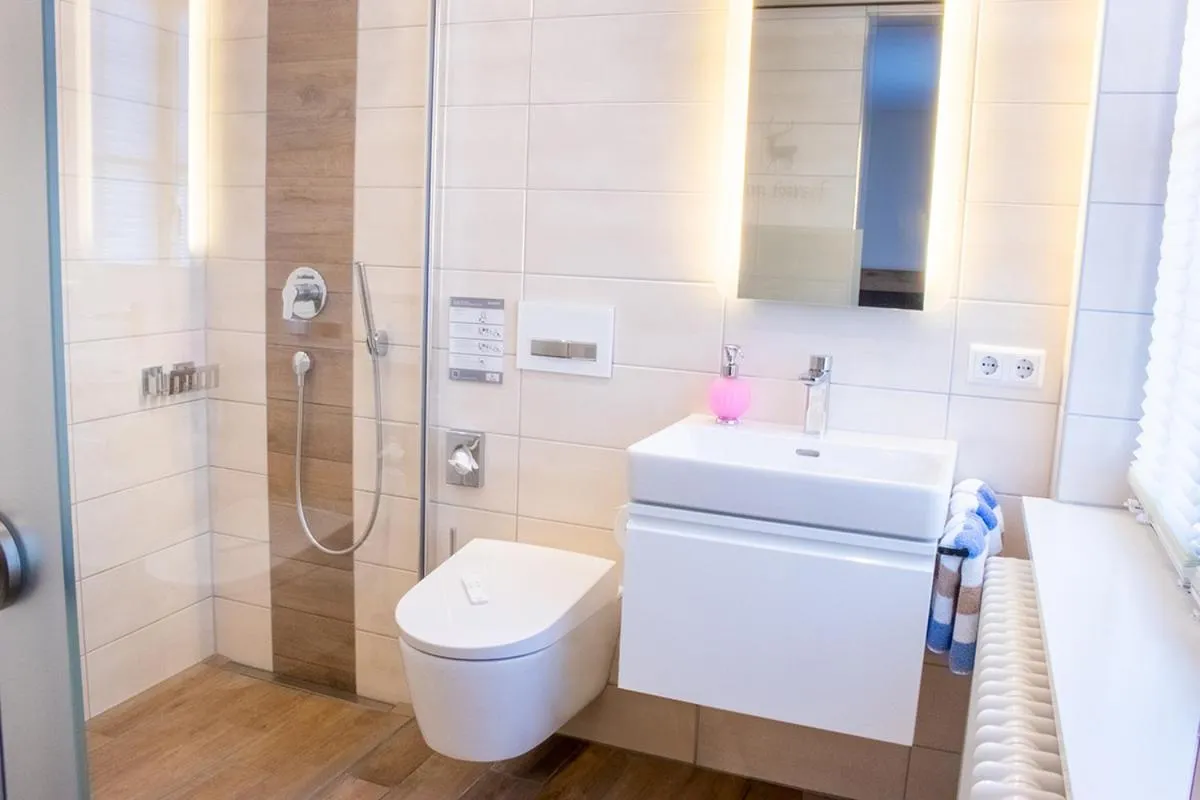 Bathroom in Gasthof Landhotel Hirsch