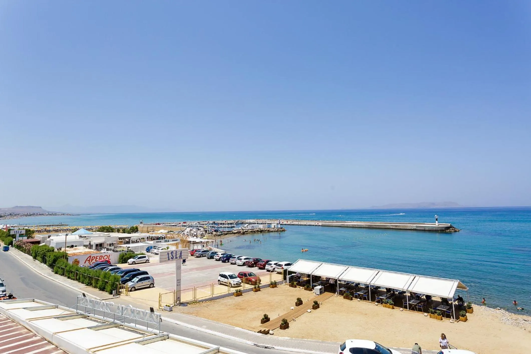 Sea view in Sole Mare Seaside Apartments