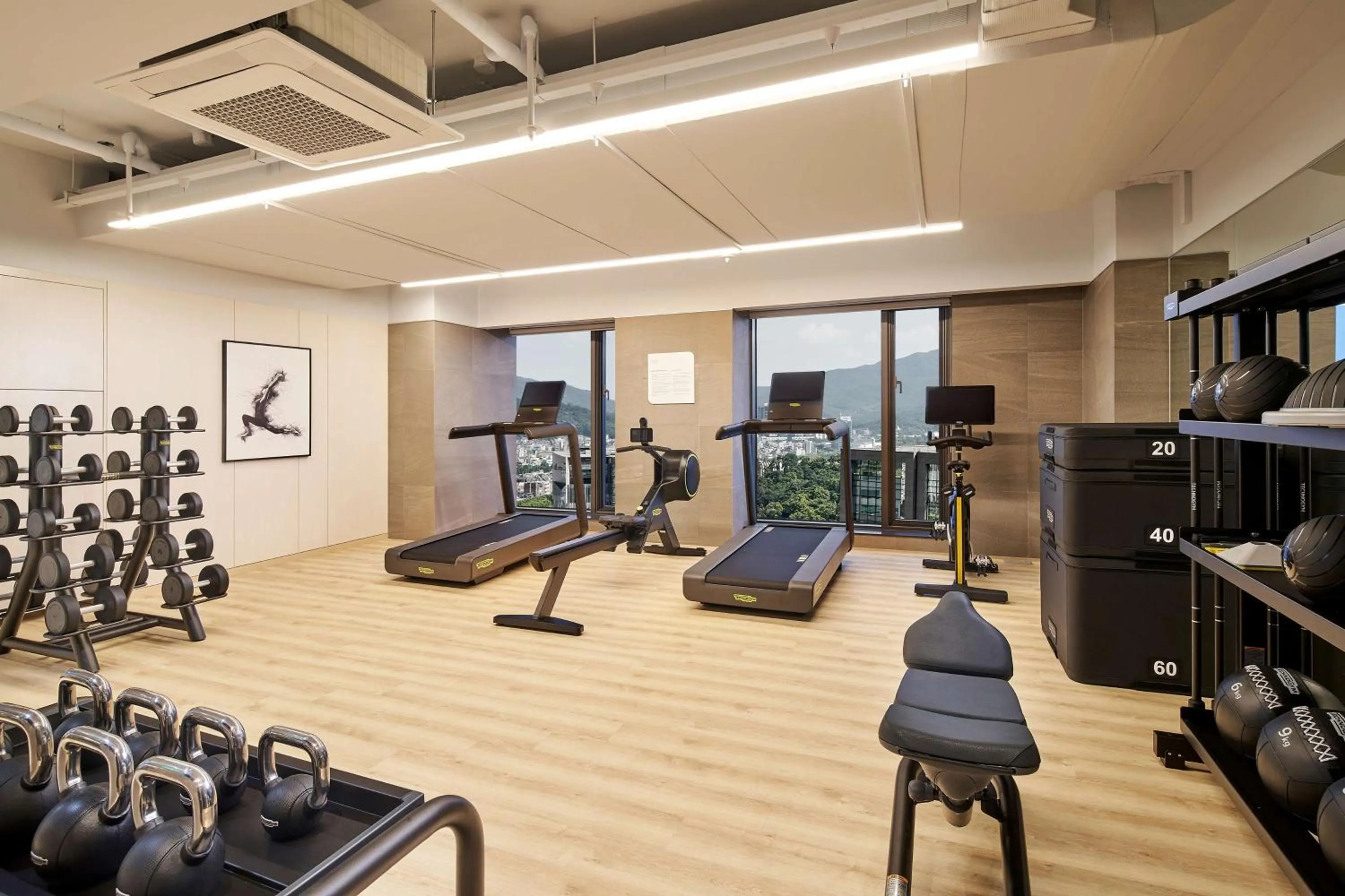 Fitness centre/facilities in Hilton Garden Inn Seoul Gangnam