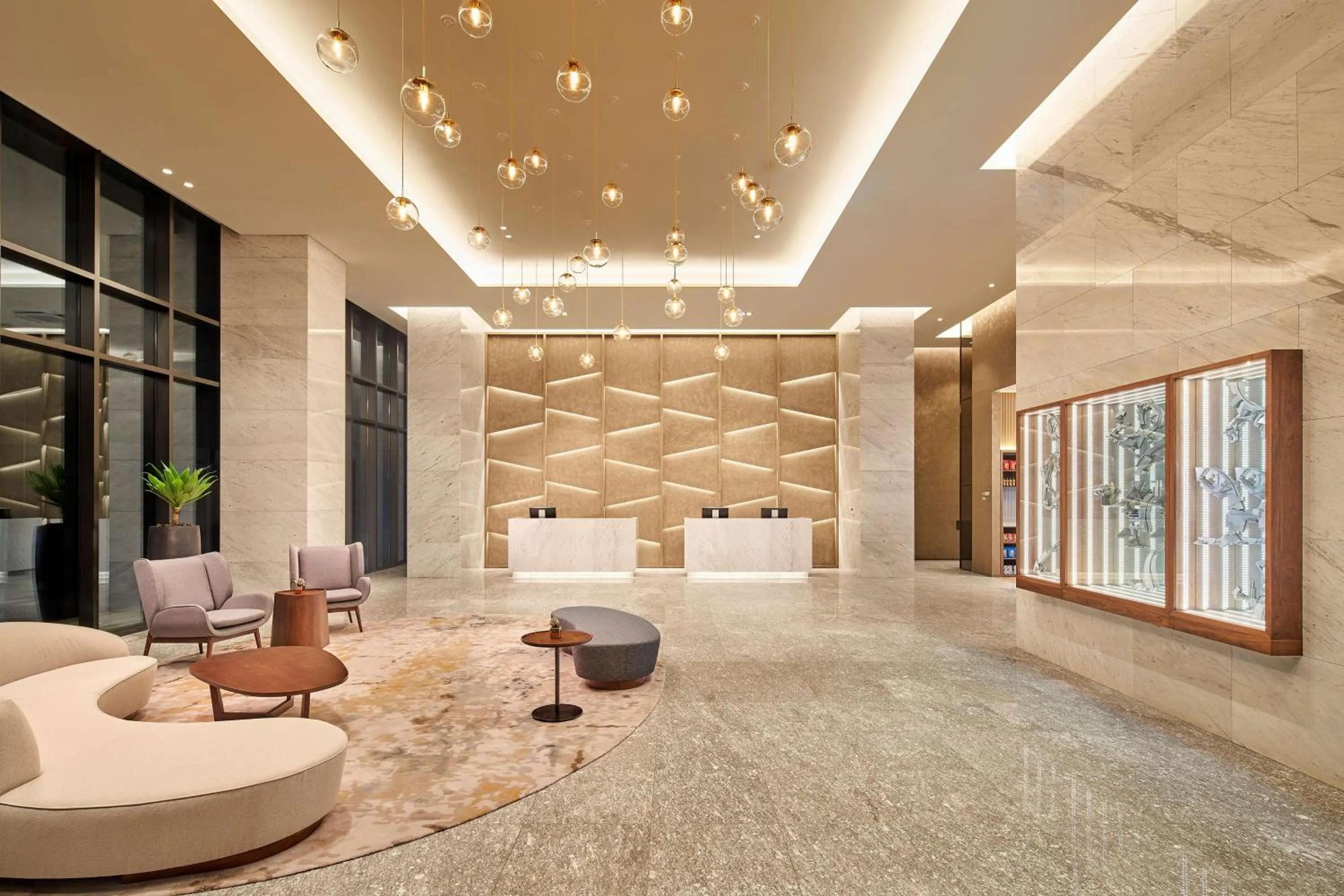 Lobby or reception in Hilton Garden Inn Seoul Gangnam