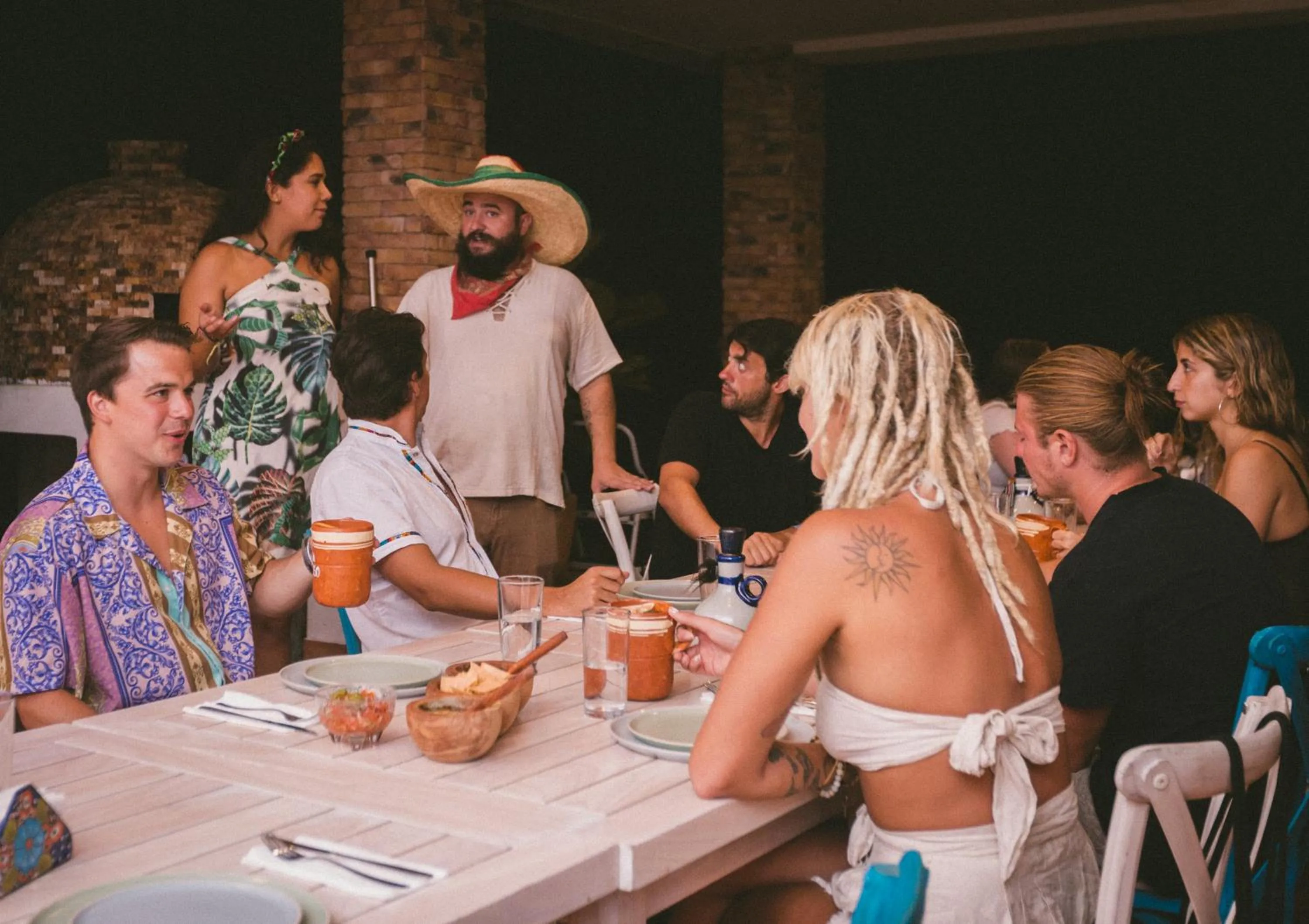 Restaurant/places to eat in Viajero Sayulita Hostel