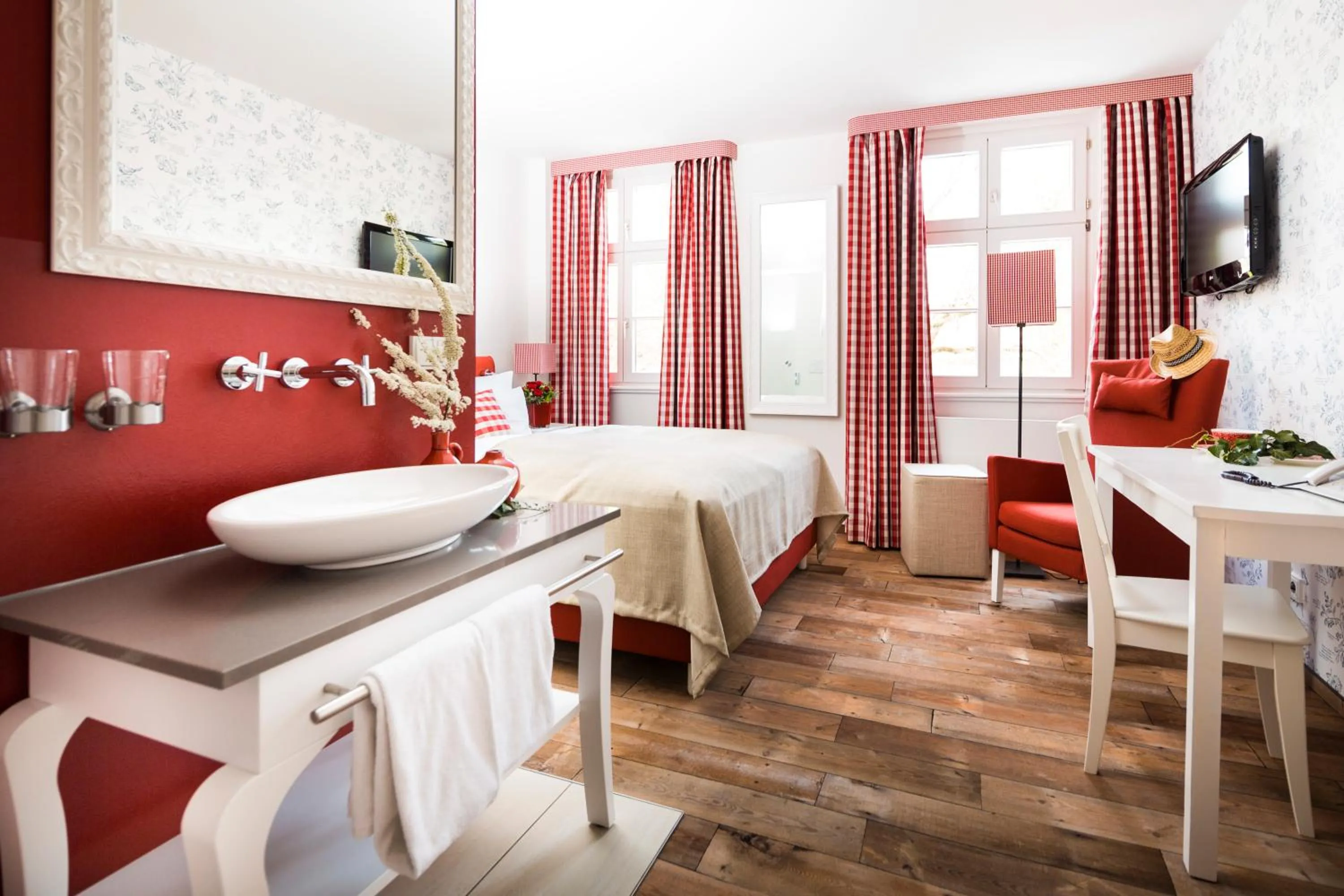 Bed in Hotel & Restaurant Grenzhof