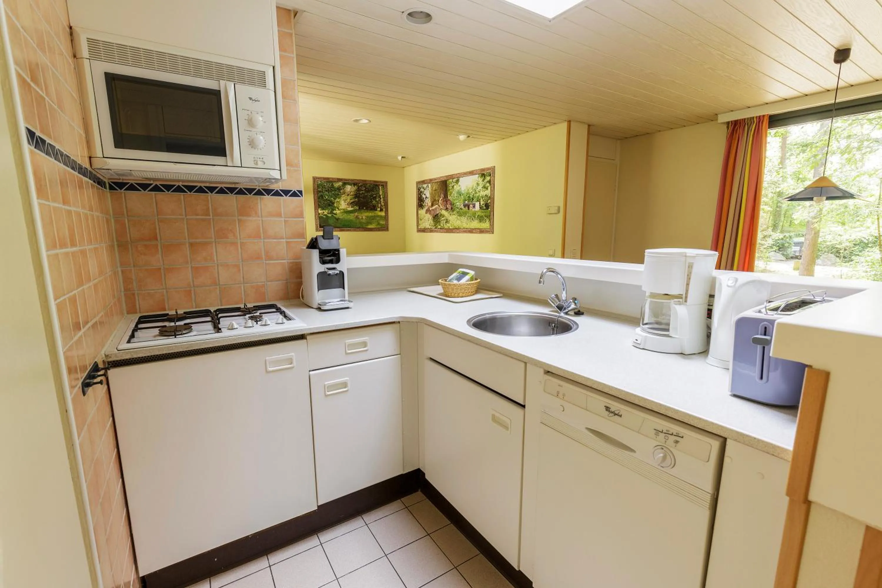 Kitchen or kitchenette in Center Parcs Bispinger Lüneburger Heide