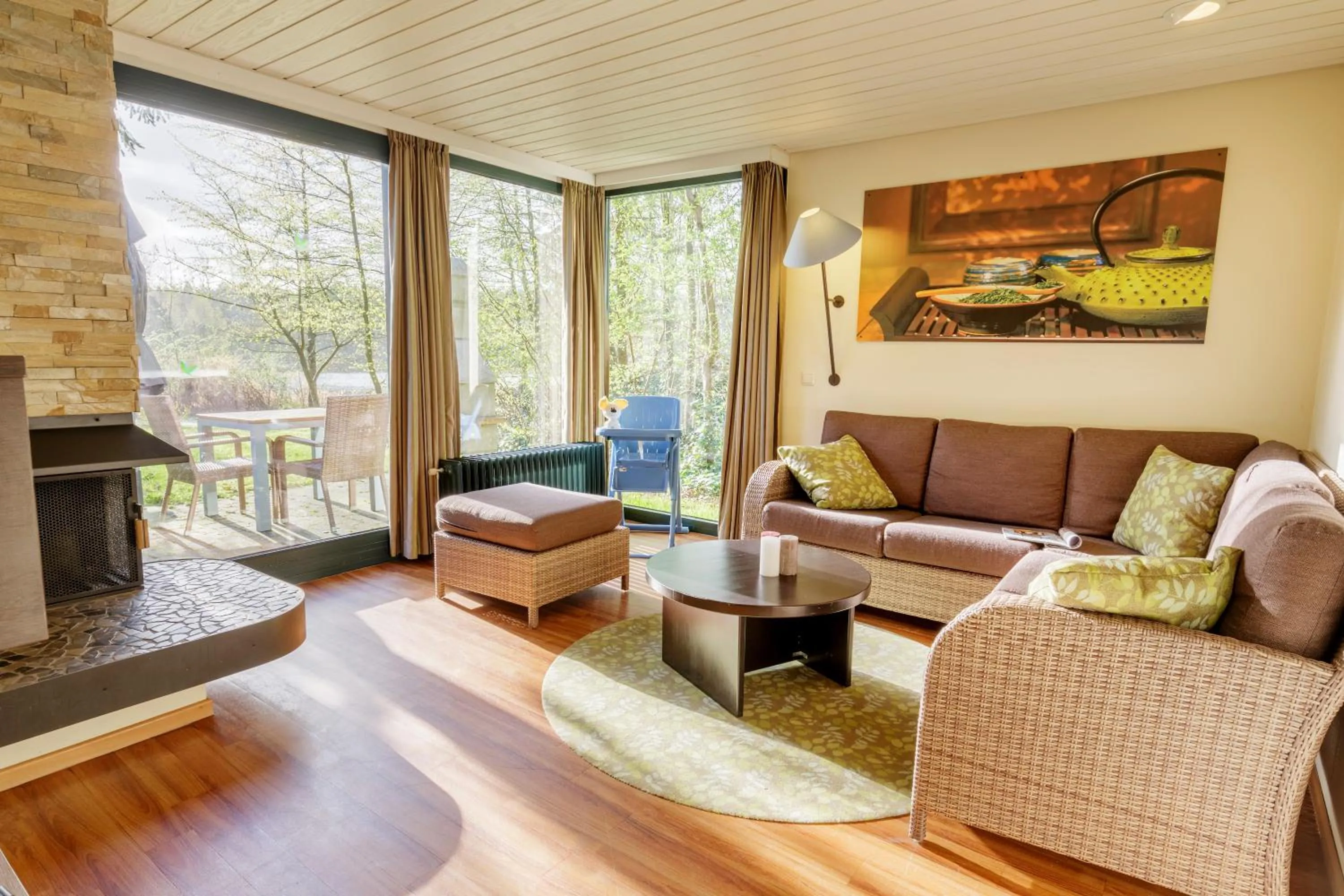 Living room in Center Parcs Bispinger Lüneburger Heide
