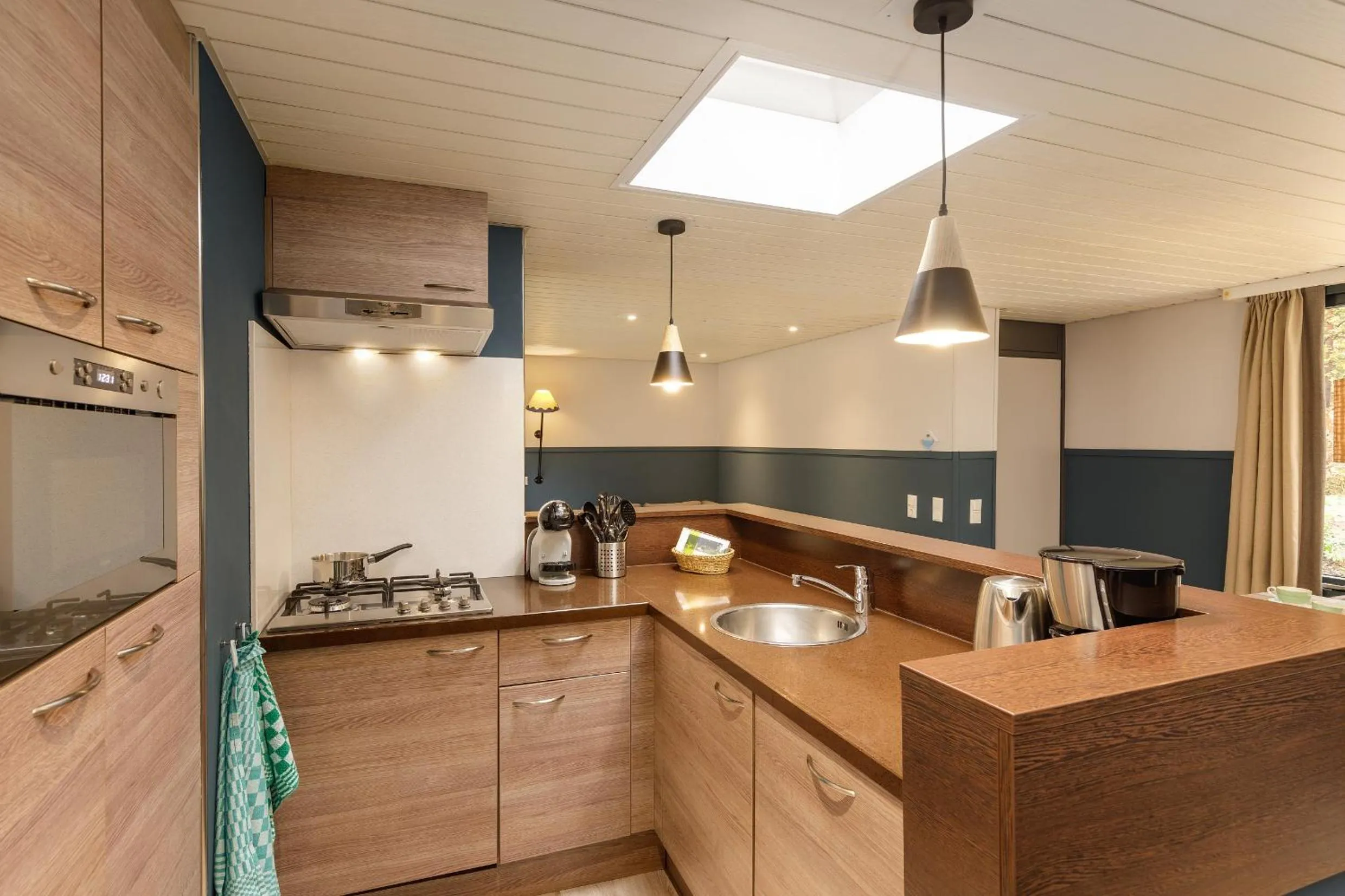 Kitchen or kitchenette in Center Parcs Bispinger Lüneburger Heide