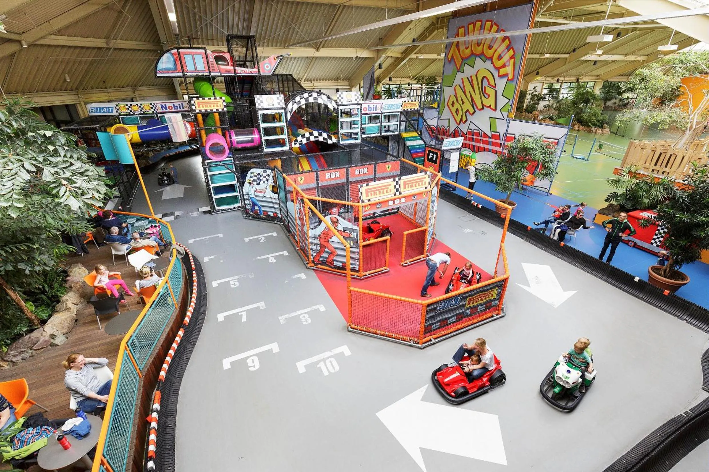 Children play ground in Center Parcs Bispinger Lüneburger Heide