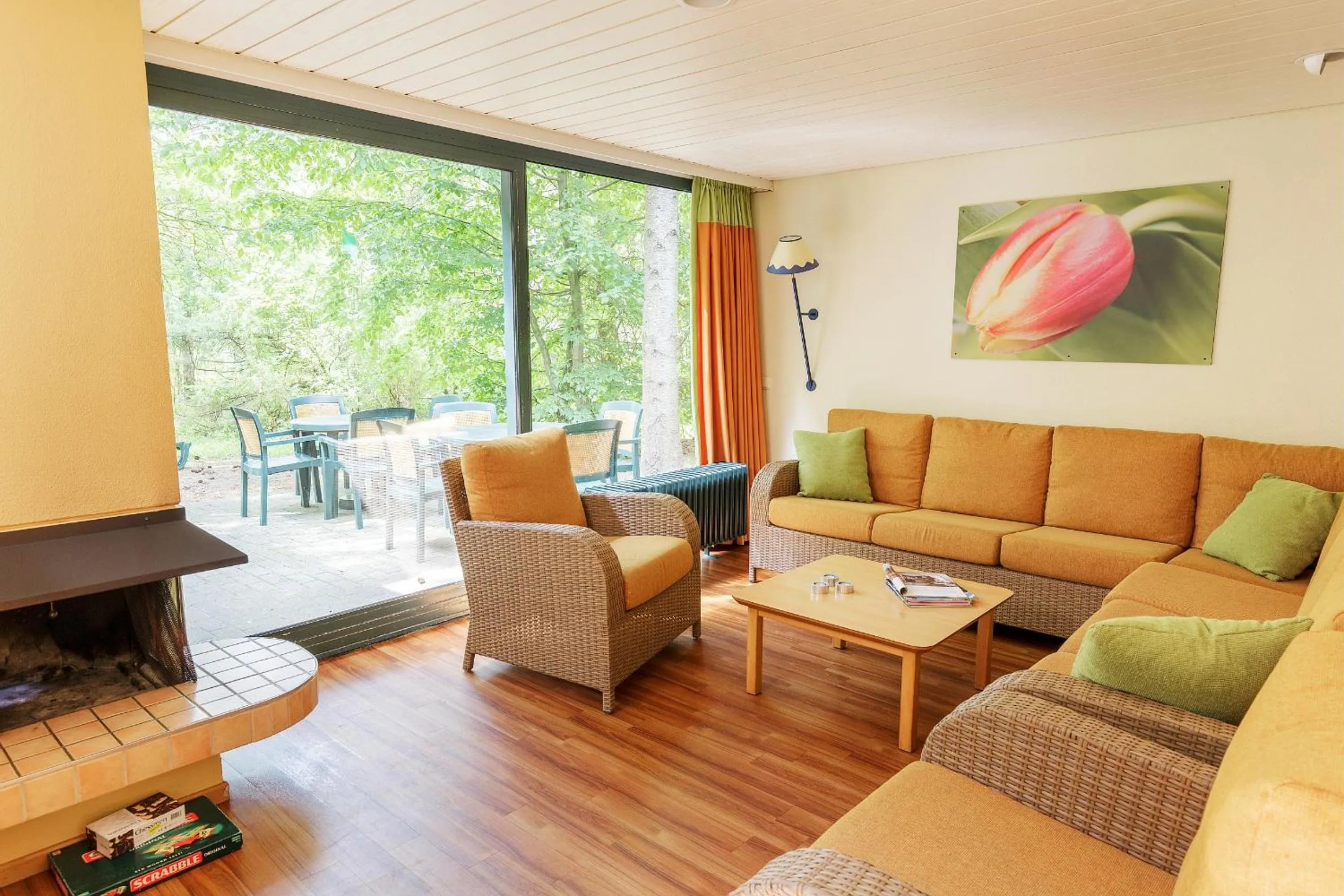 Living room in Center Parcs Bispinger Lüneburger Heide