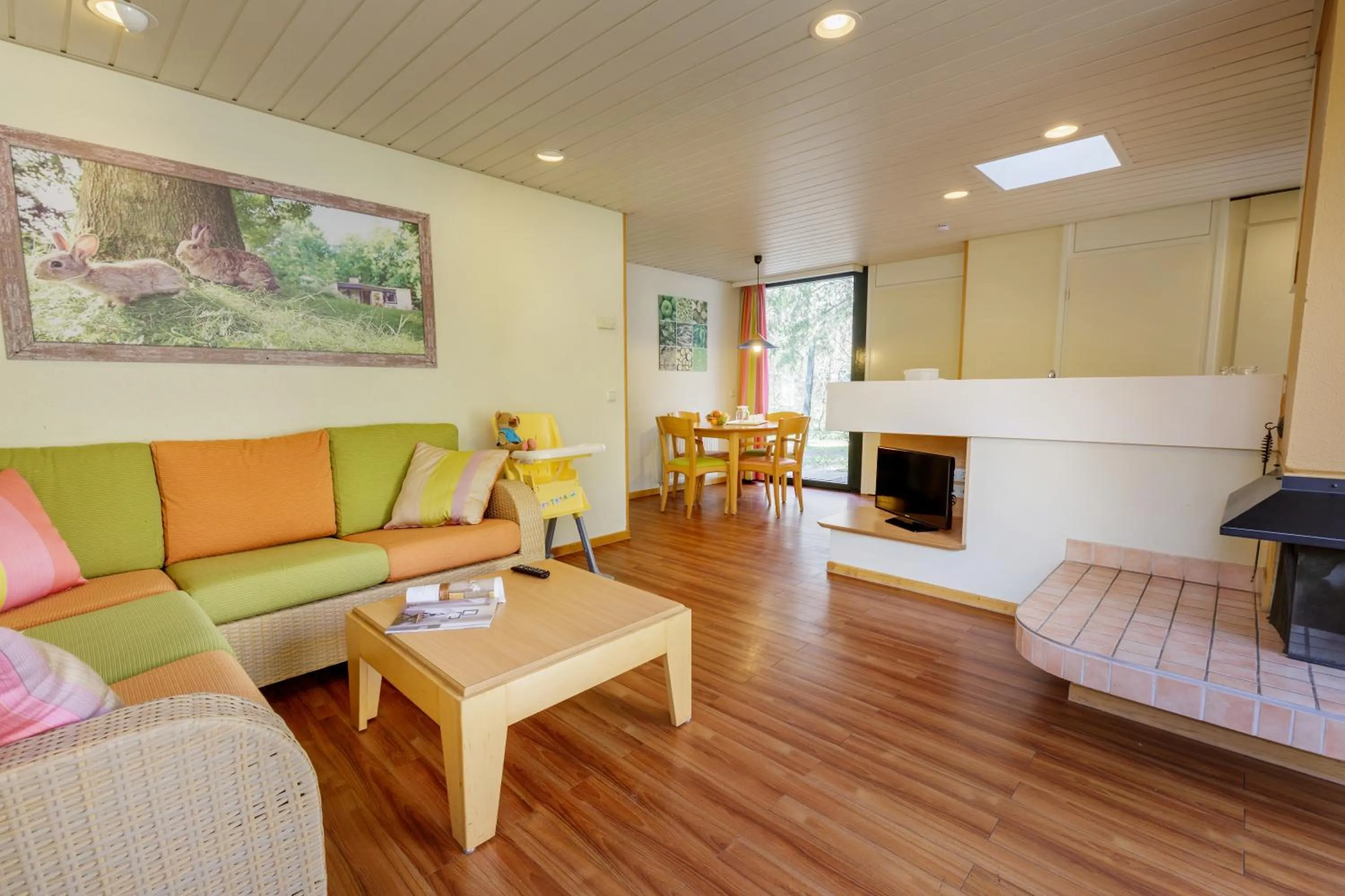 Living room in Center Parcs Bispinger Lüneburger Heide