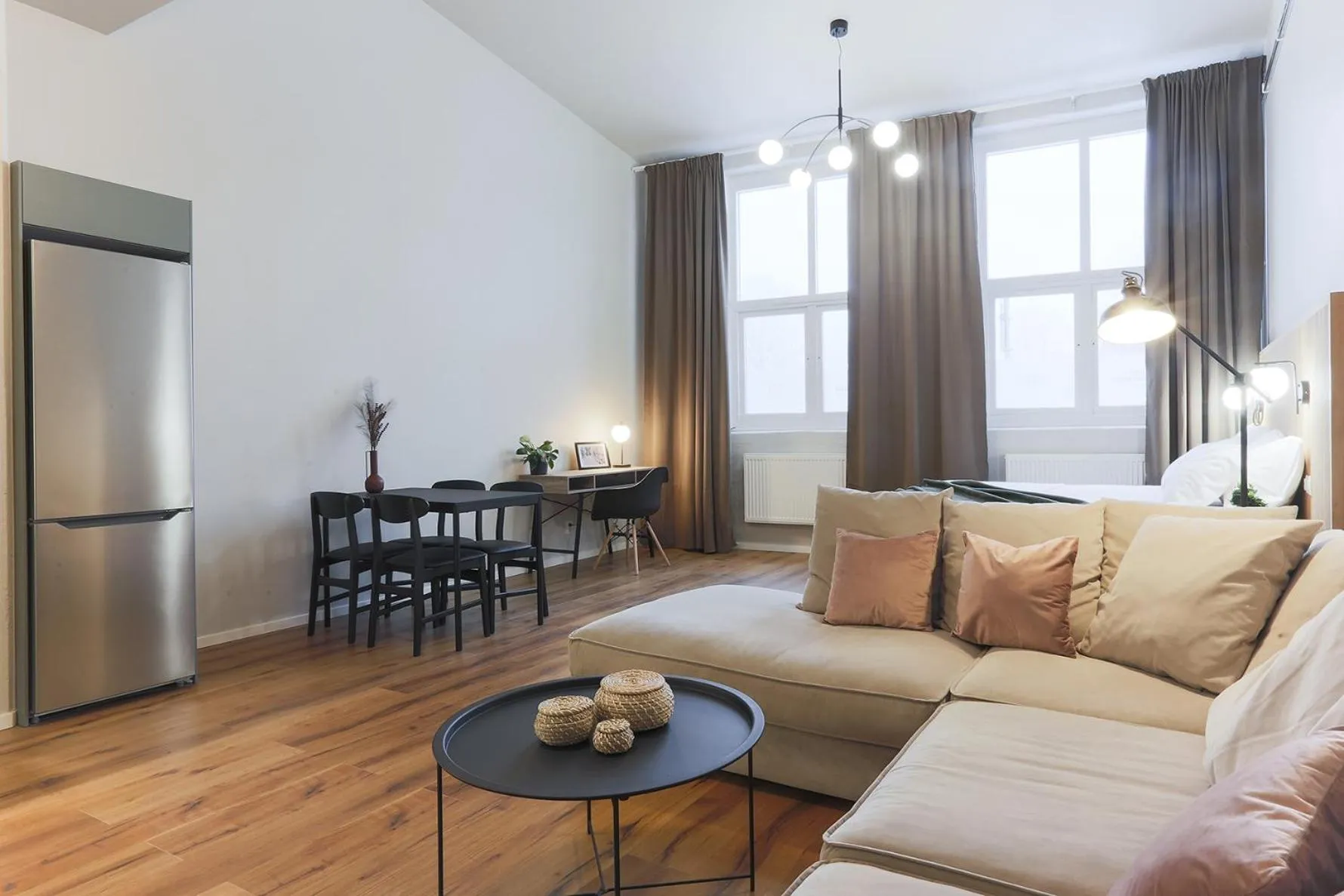 Living room in Foundry Hotel Apartments