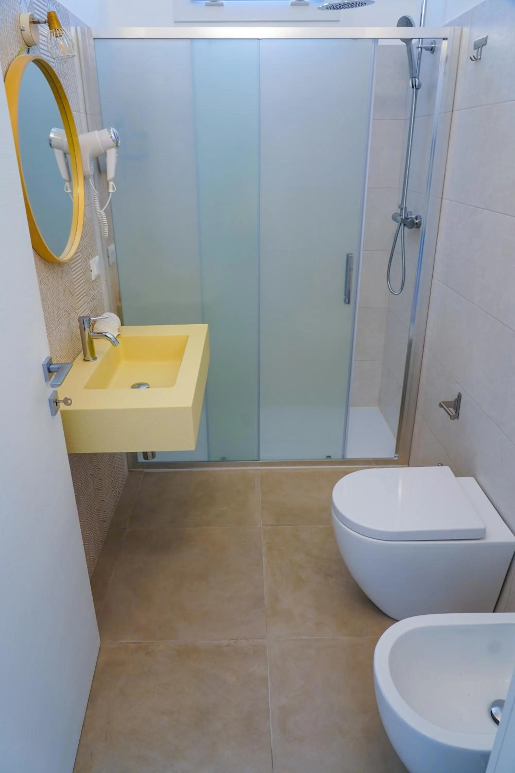 Bathroom in B&B La Penisola