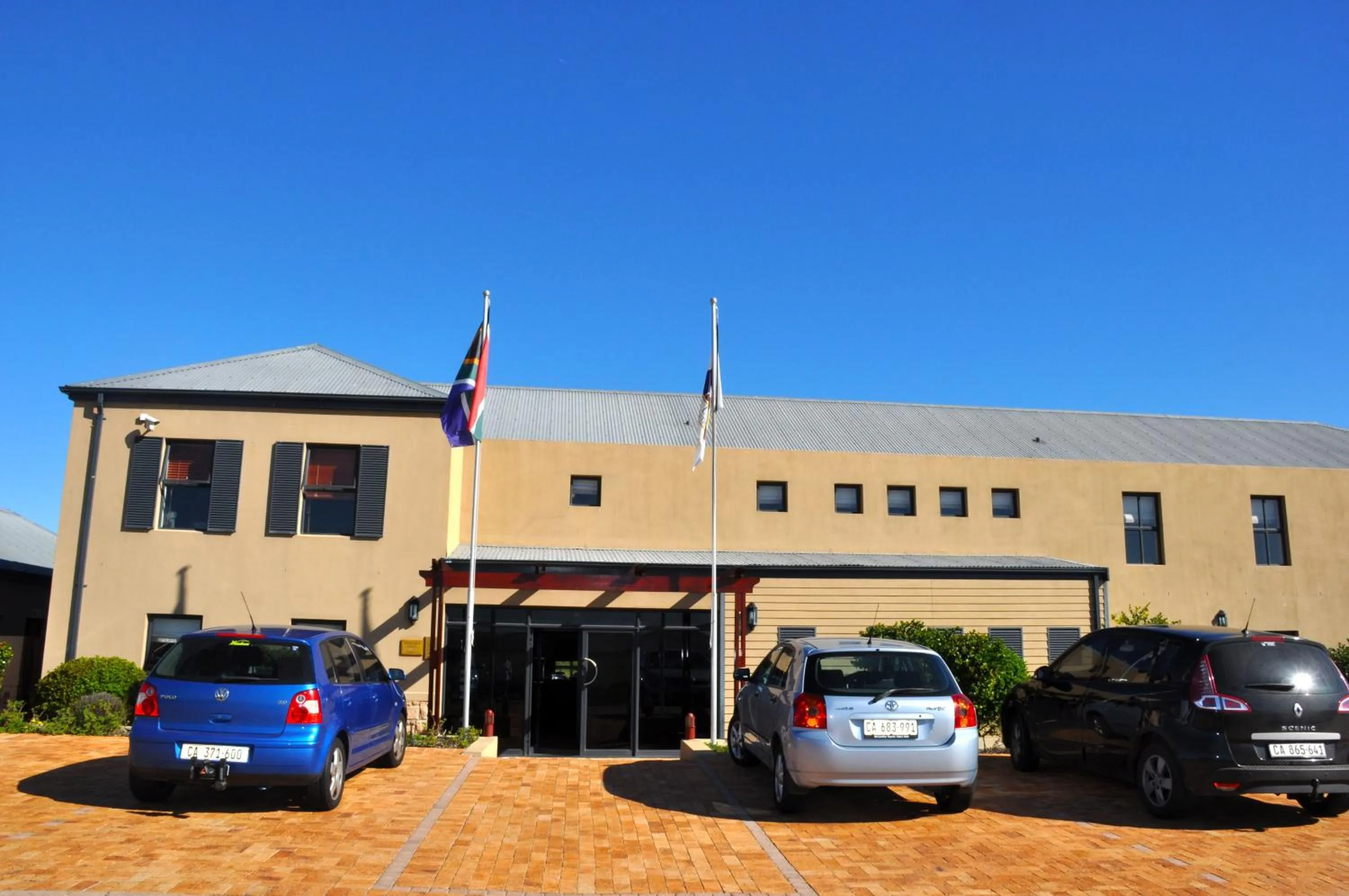 Facade/entrance in The Lodge at Atlantic Beach