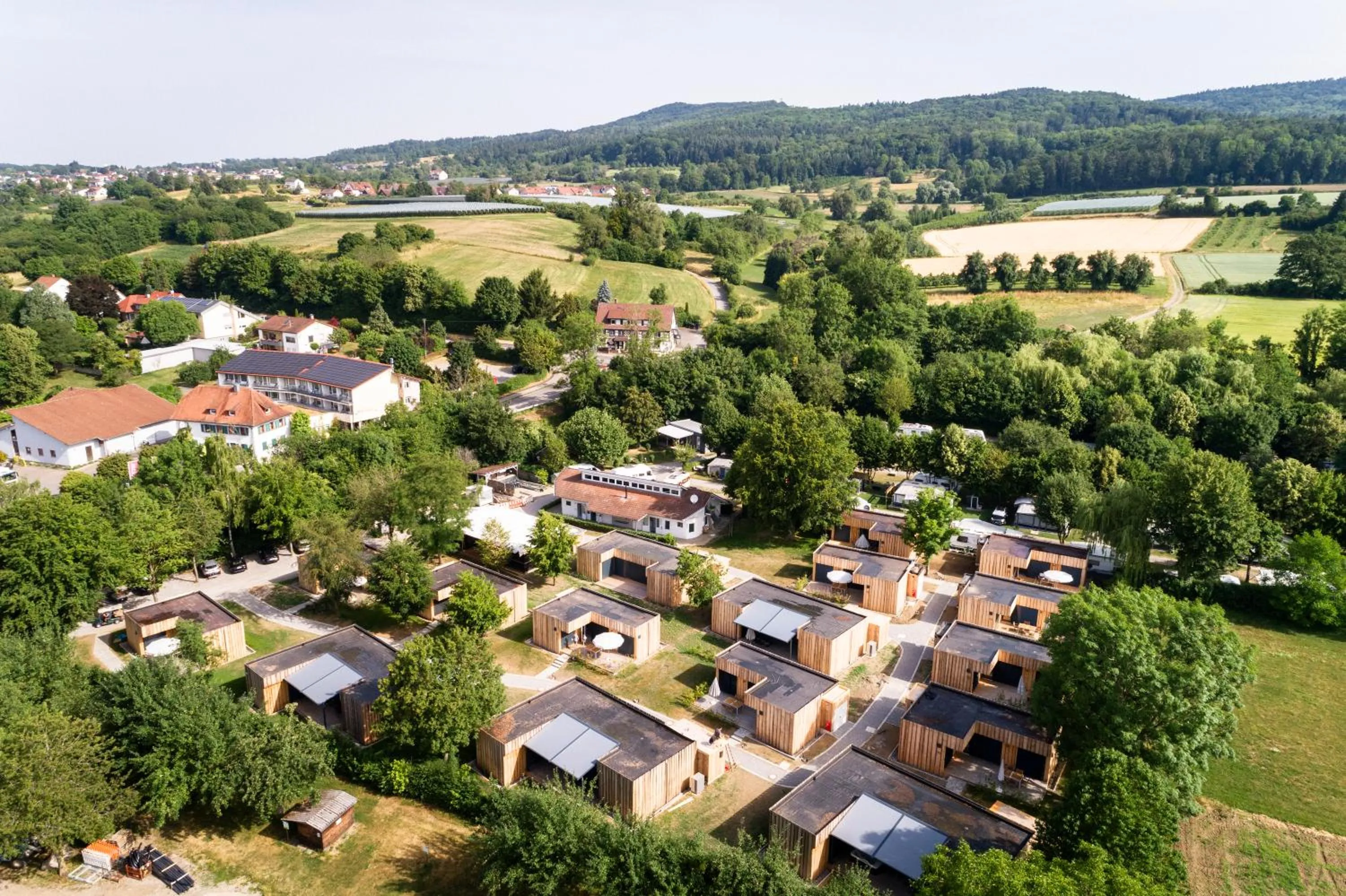 Bird's eye view in Wirthshof Hotel & Chalets