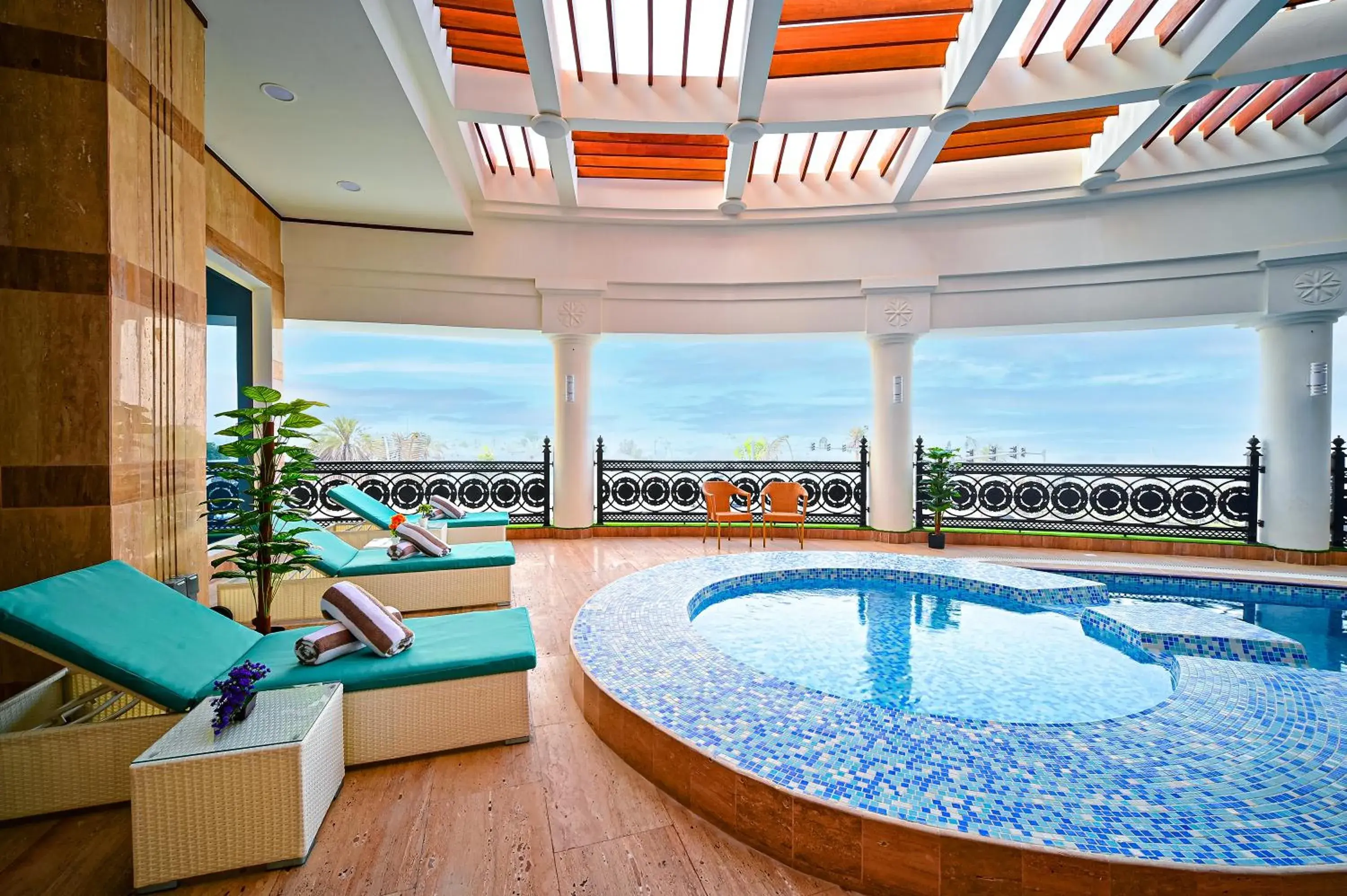 Pool view in Retaj Al Rayyan Pool view in Retaj Al Rayyan