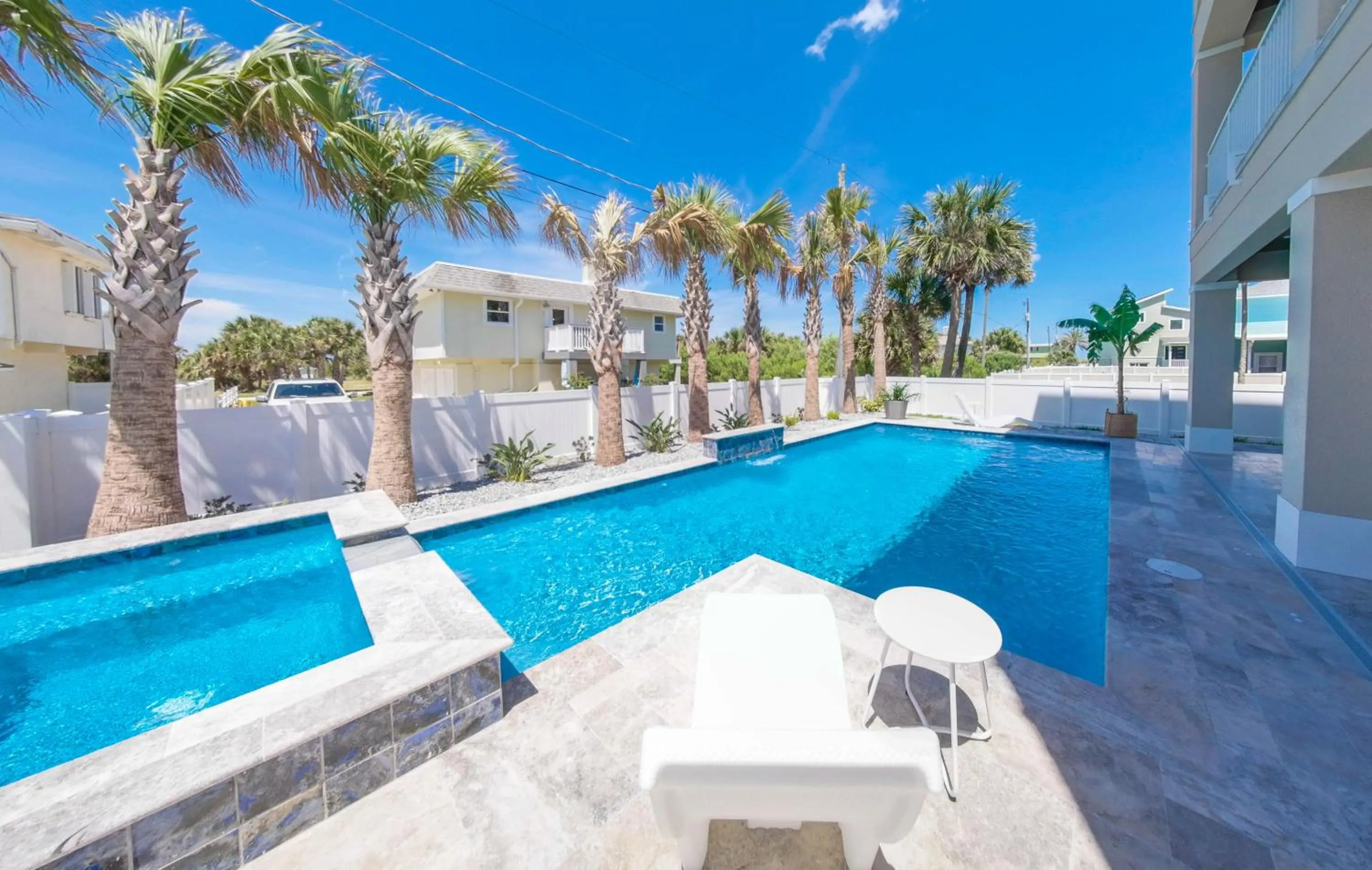 Villa Nautilus New Lux 3 Story Pool Hot Tub Home with Elevator- Steps away from the beach