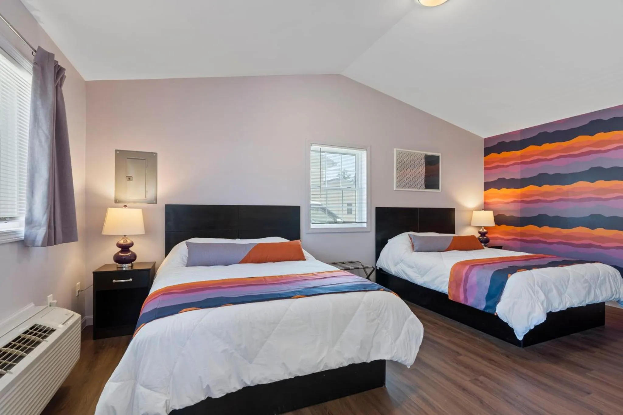 Bed in Wagon Wheel Motel