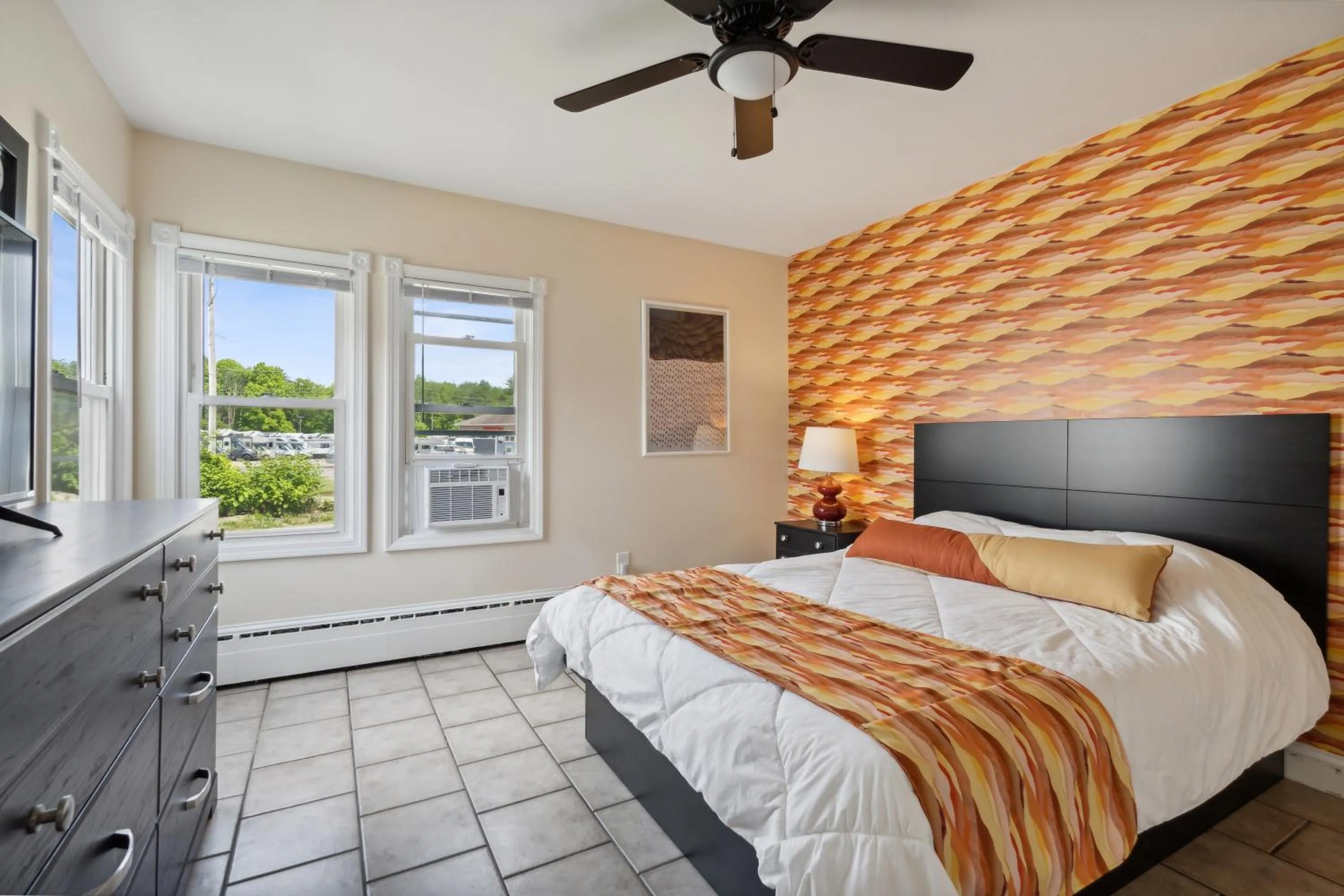 Bed in Wagon Wheel Motel