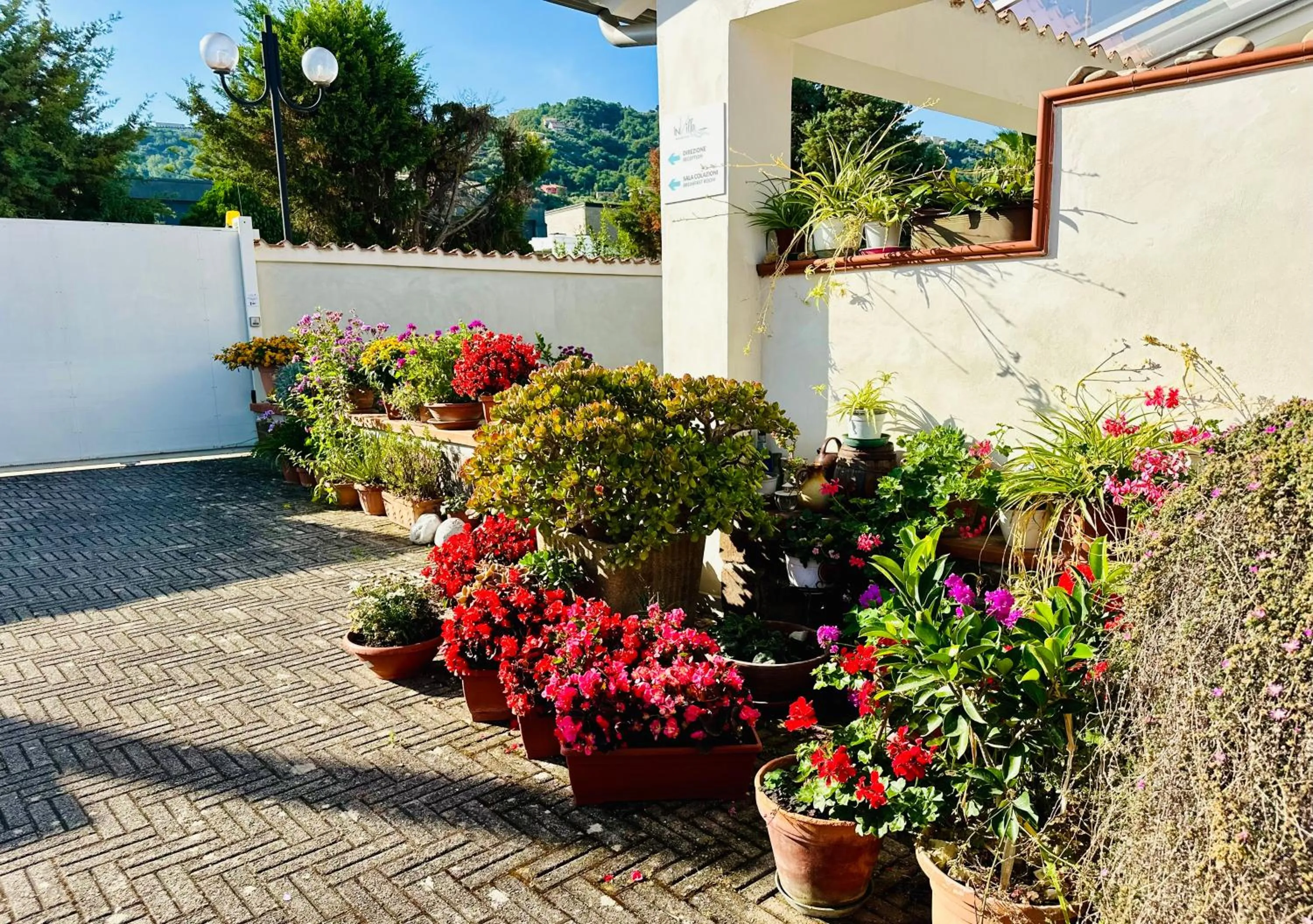 Inner courtyard view in InVilla Bed&Breakfast - Quality Rooms