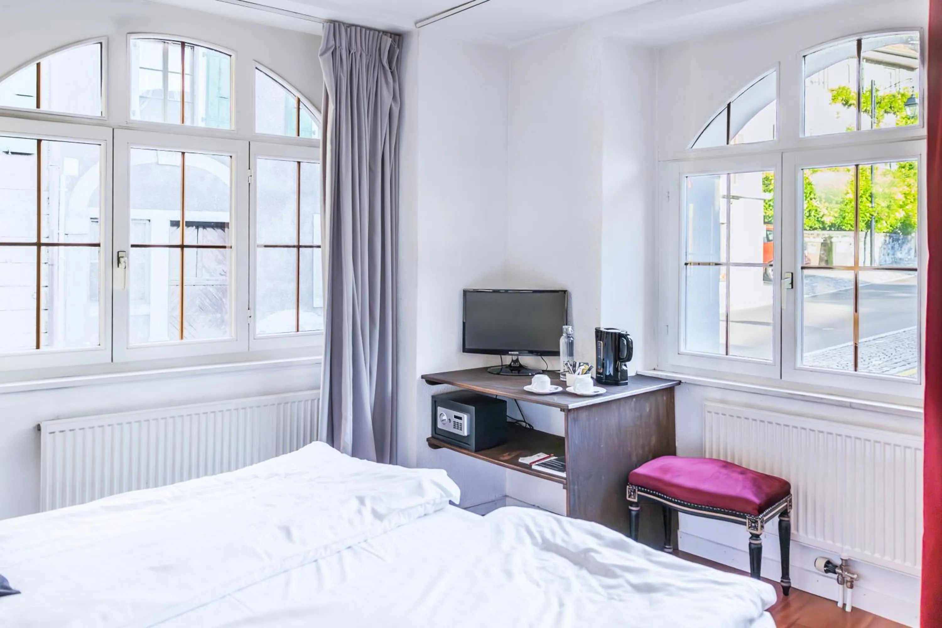 Bed in Tralala Hotel Montreux