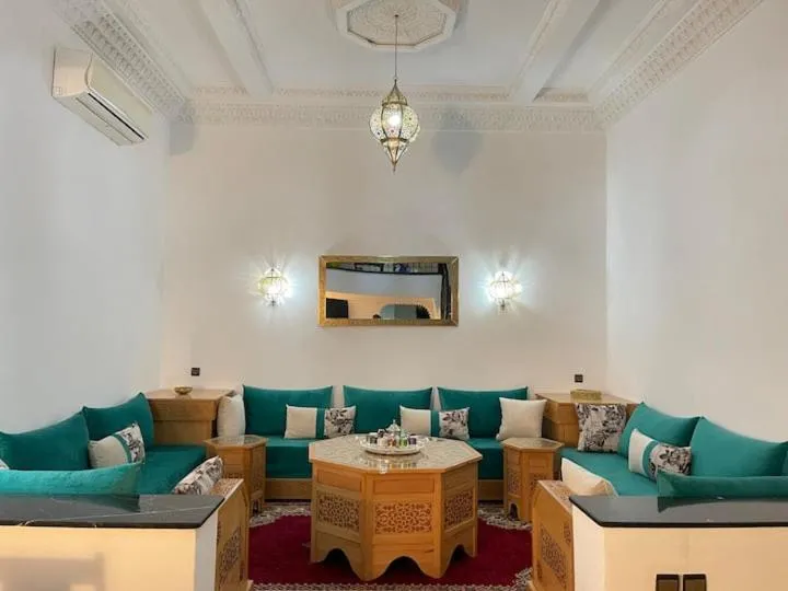 Living room in Riads Dar ZAO - logements entiers