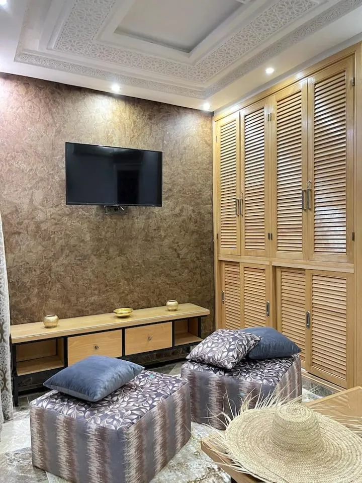 Living room in Riads Dar ZAO - logements entiers