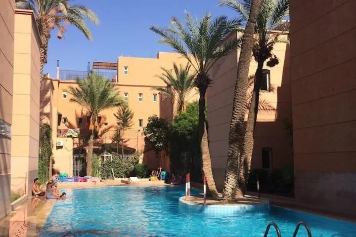 Swimming pool in Riads Dar ZAO - logements entiers