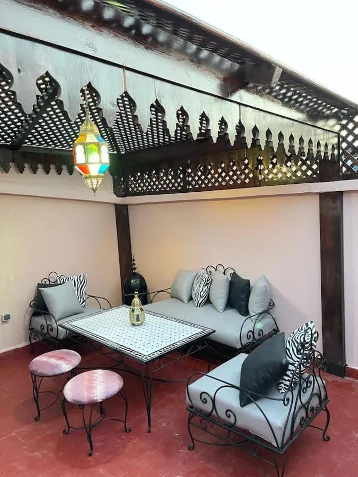 Patio in Riads Dar ZAO - logements entiers