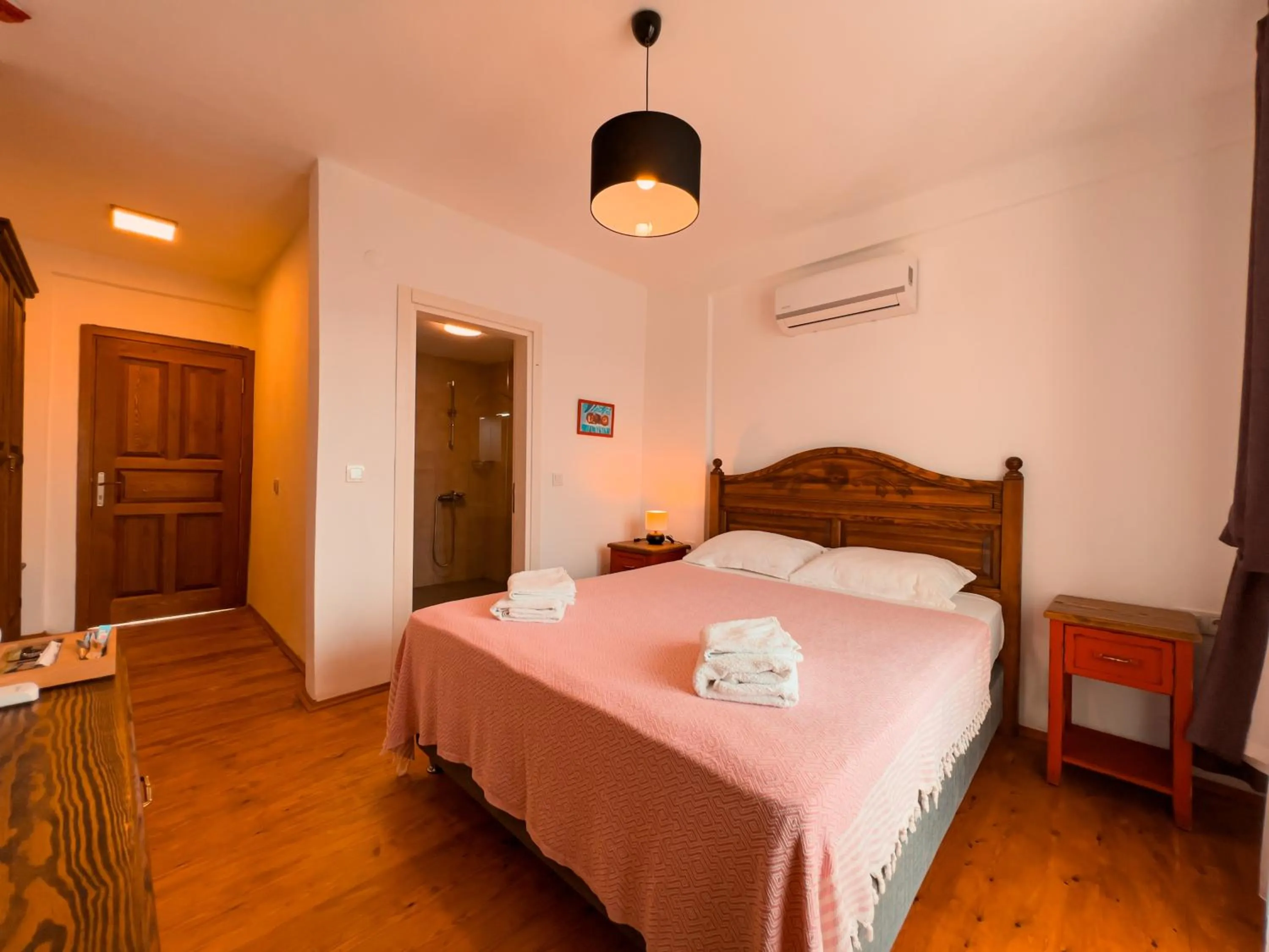 Bed in Alice Tatil Evi OTEL