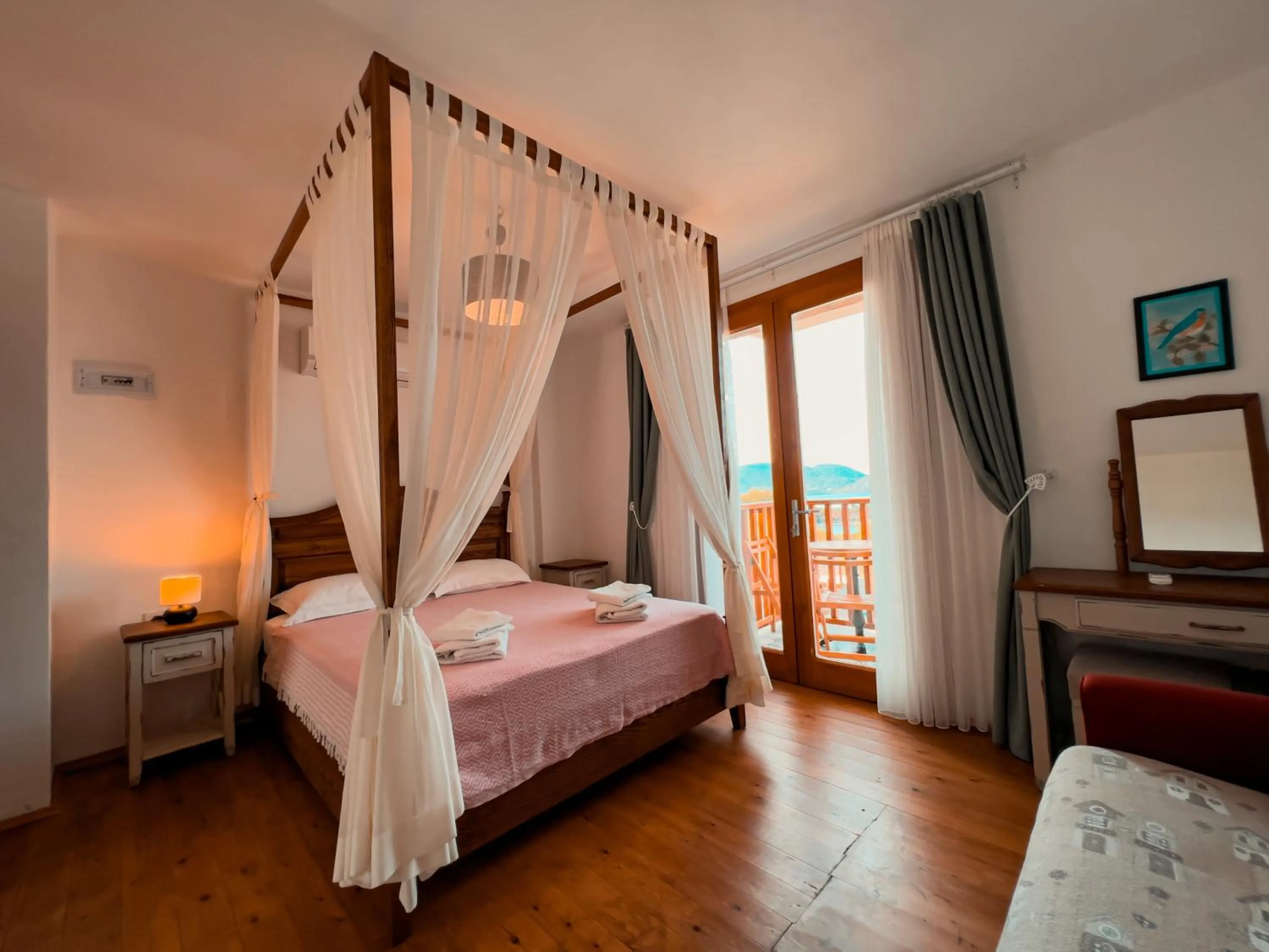 Bed in Alice Tatil Evi OTEL