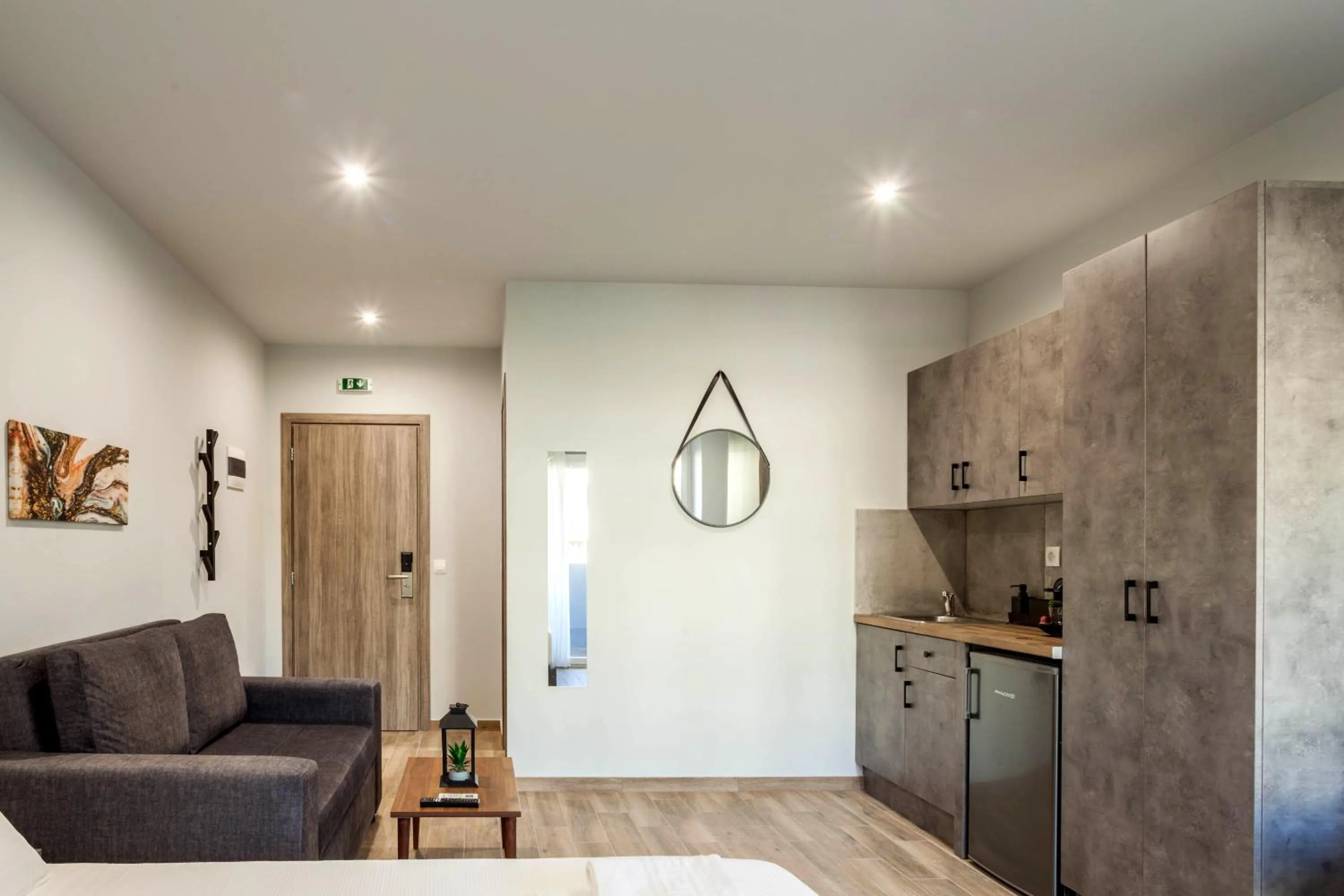 Kitchen or kitchenette in Raise Heraklion Boutique Apartments