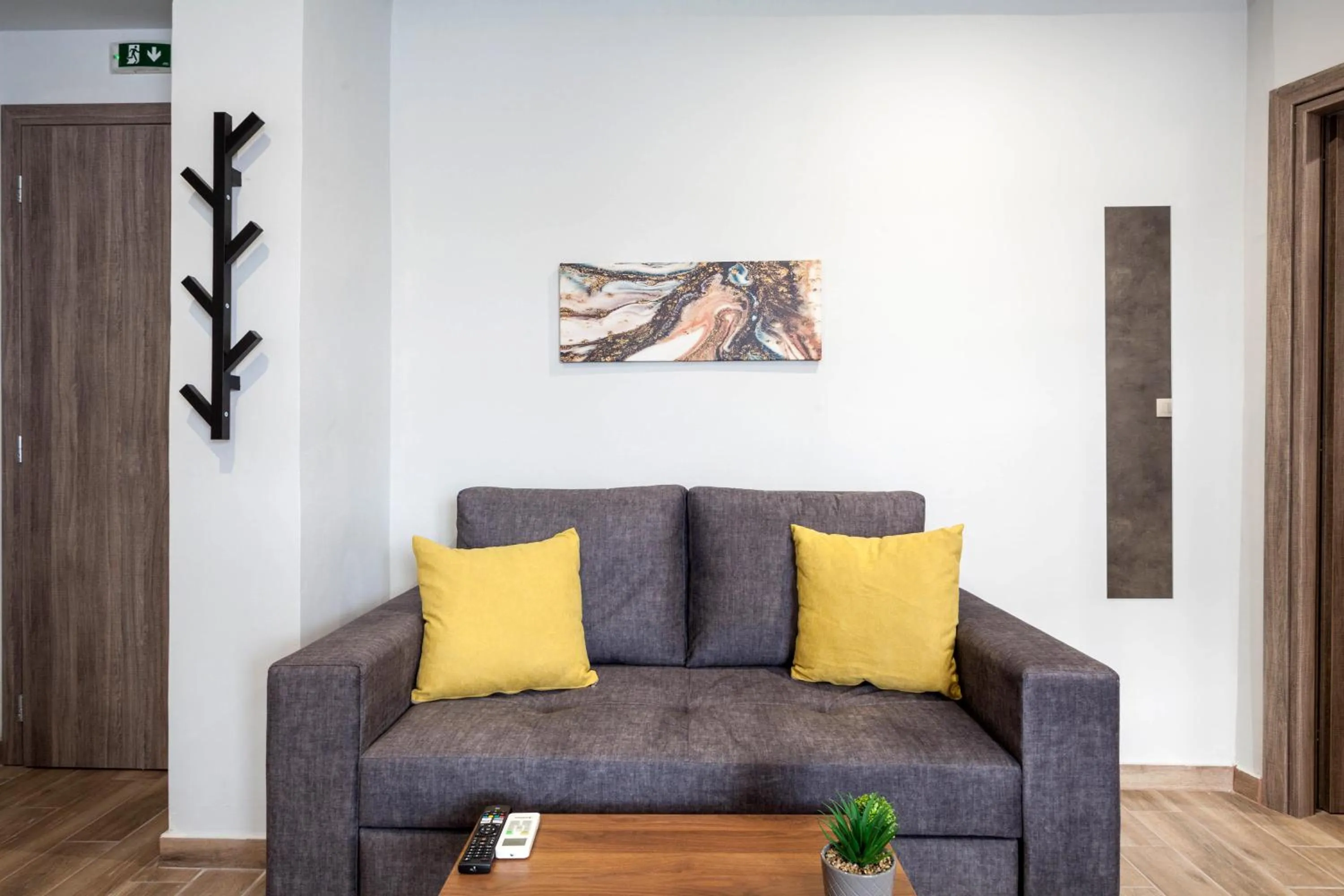 Seating area in Raise Heraklion Boutique Apartments