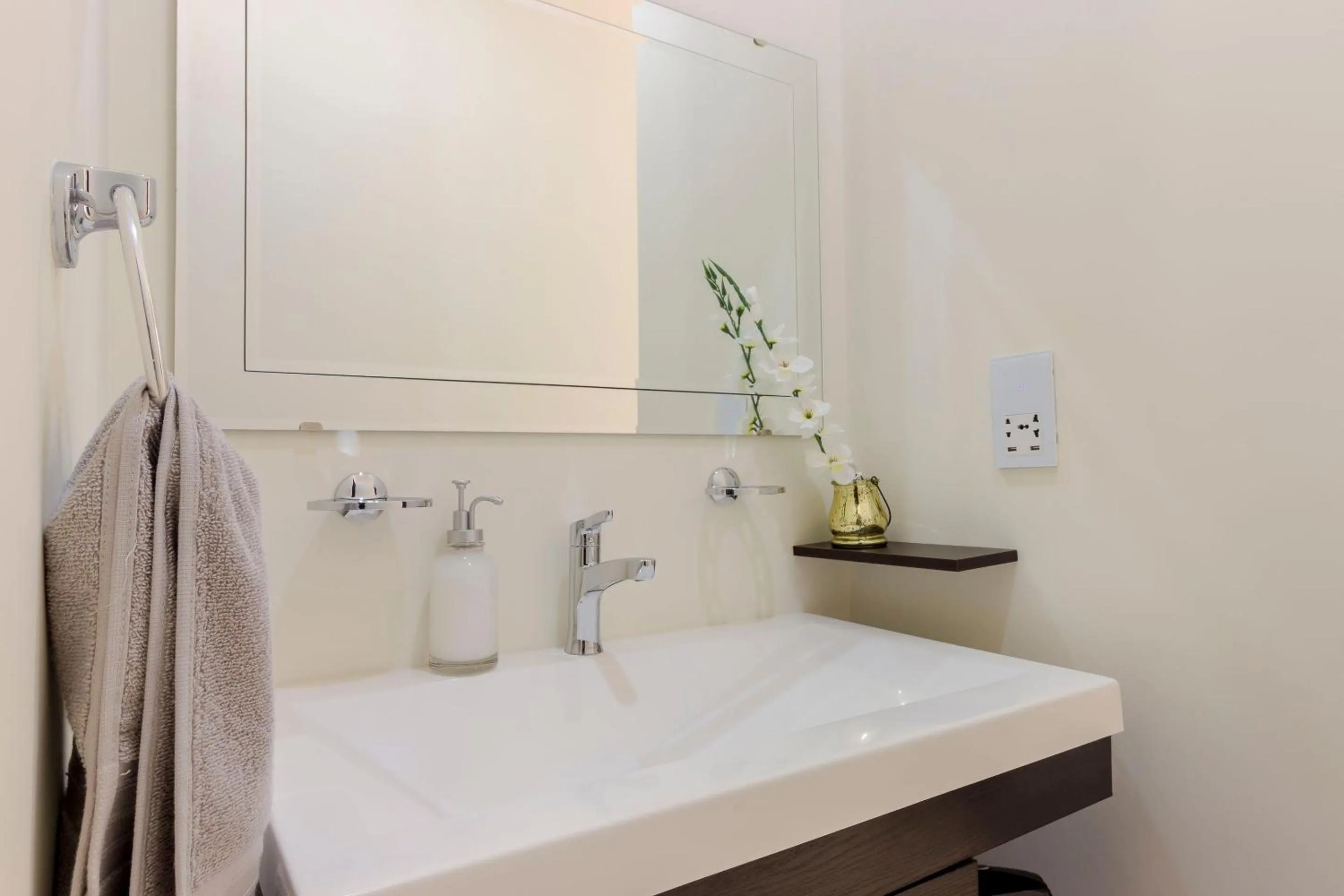 Bathroom in Breezy & Bright Full Apartment