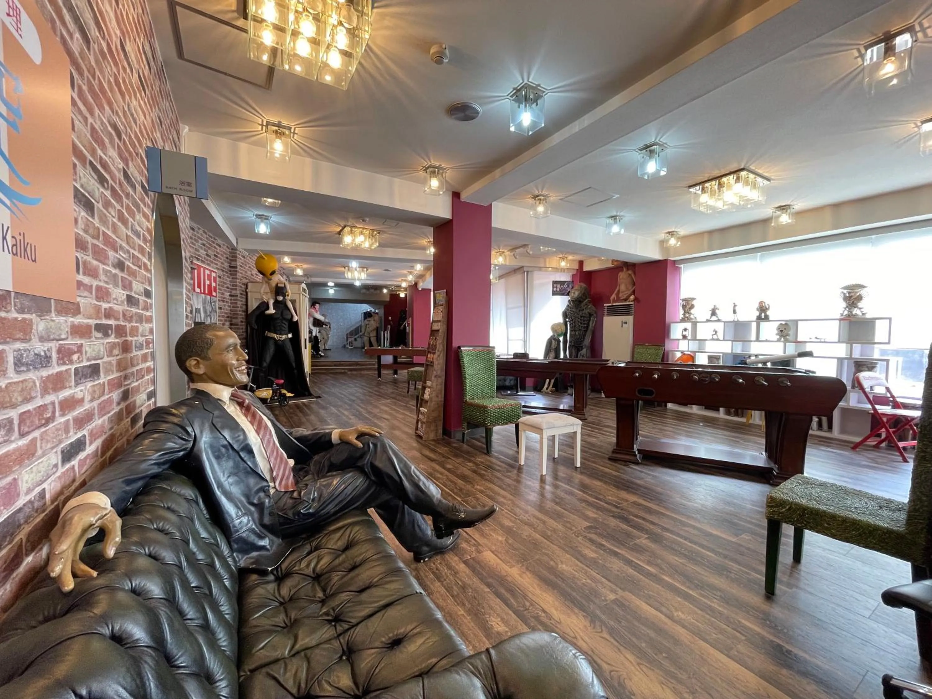 Lobby or reception in Marina Hotel Kaikuu