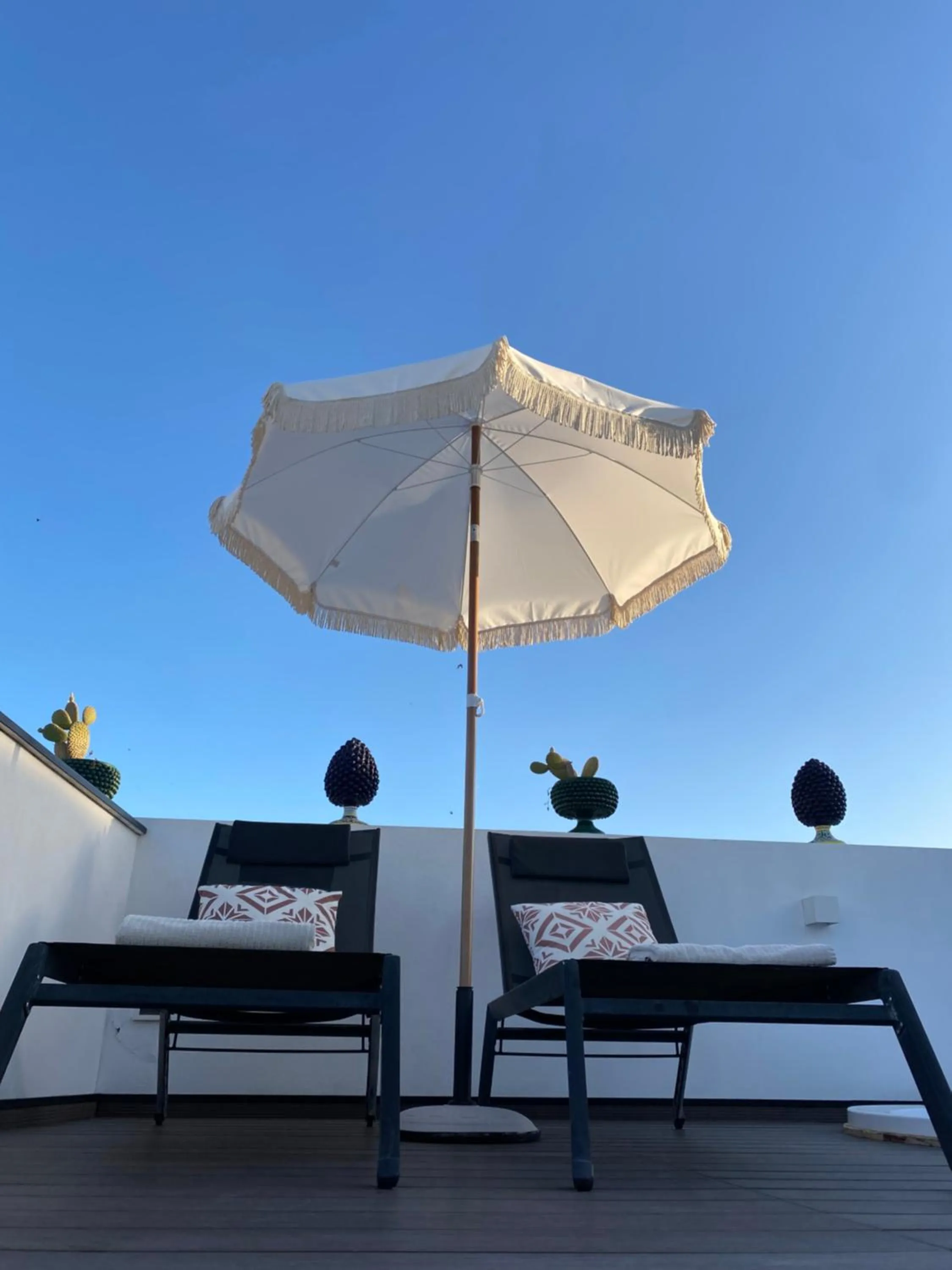 Solarium in SCIABICA SUITE - Sicilian Experience