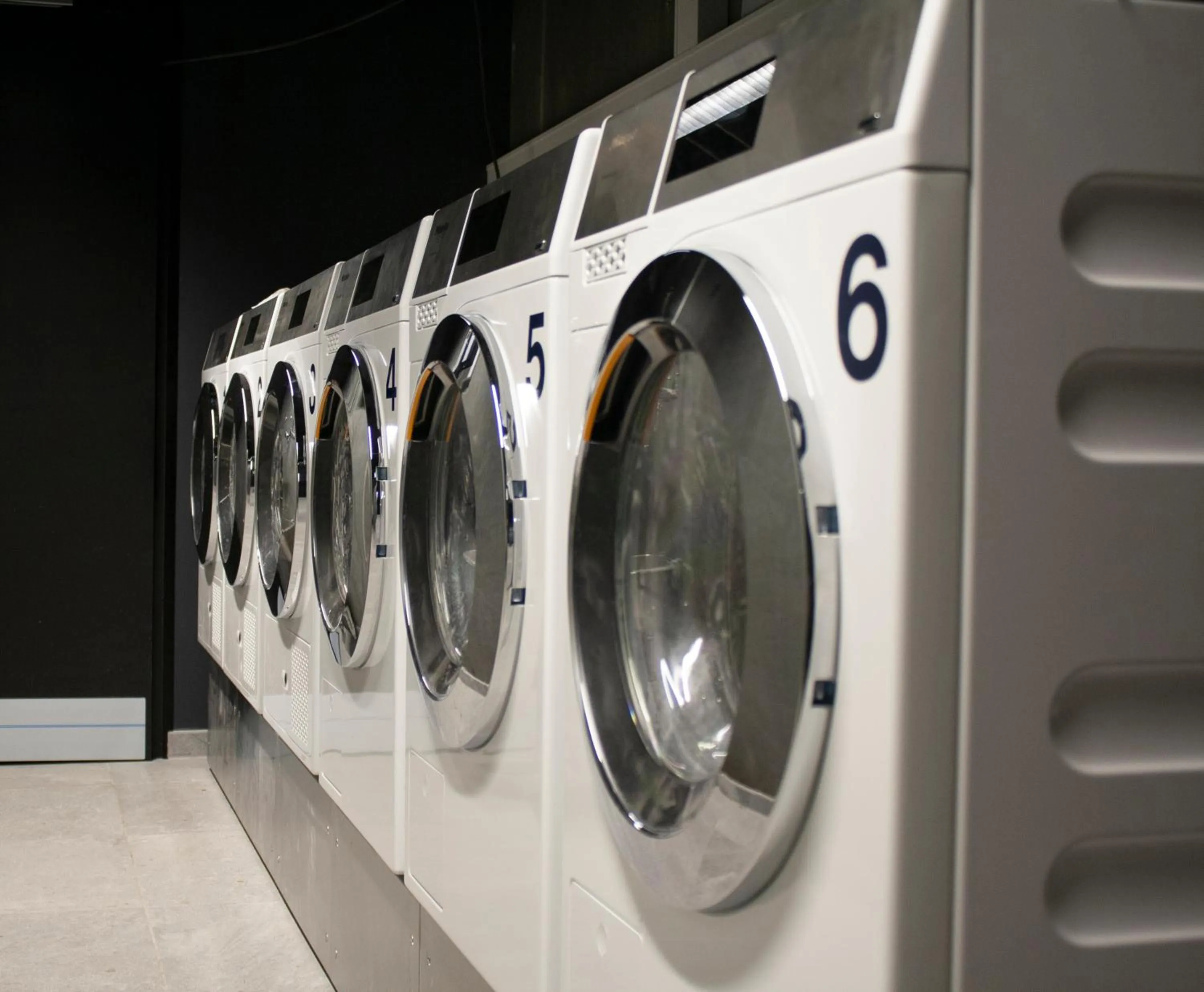 washing machine in Next House Copenhagen