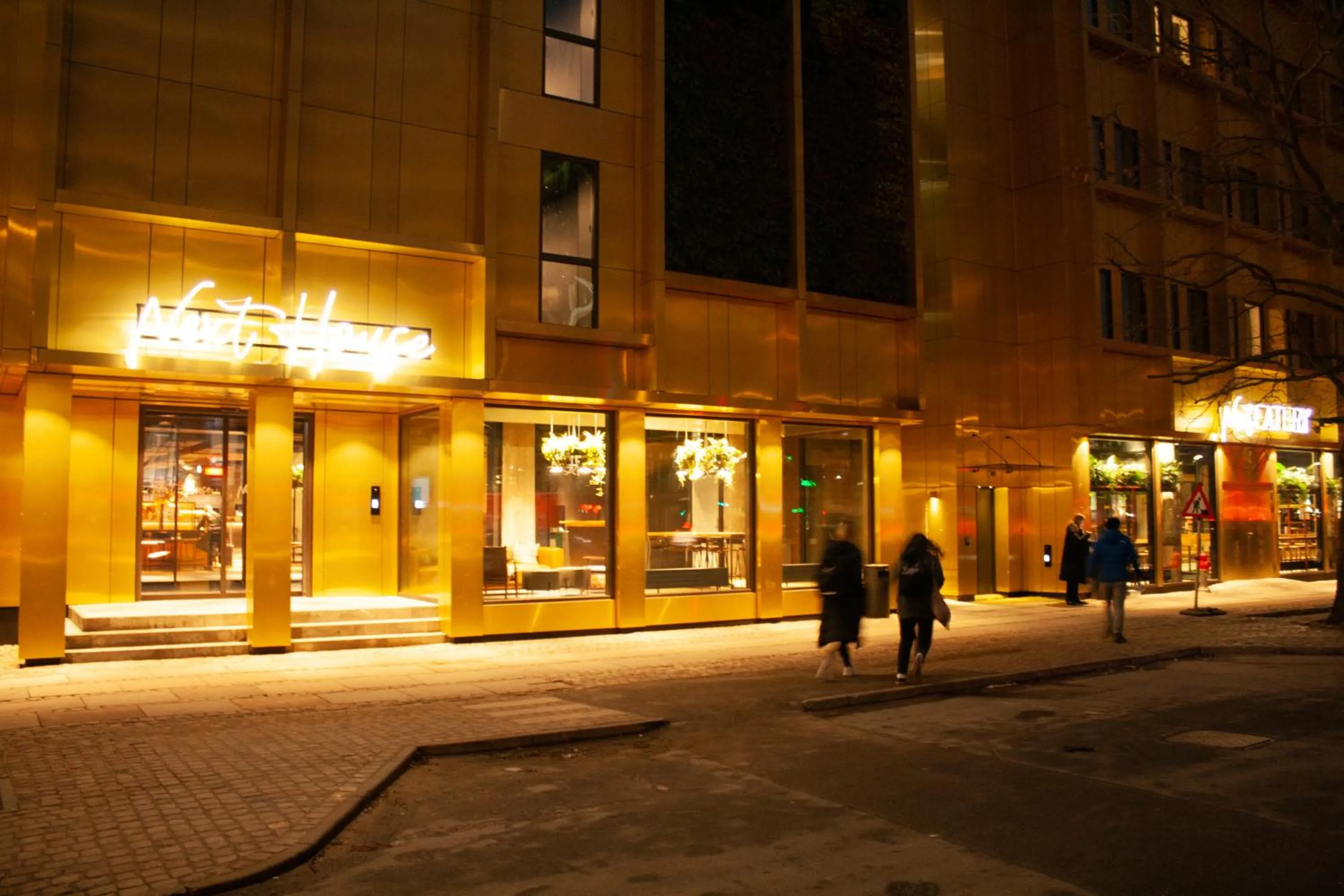 Facade/entrance in Next House Copenhagen