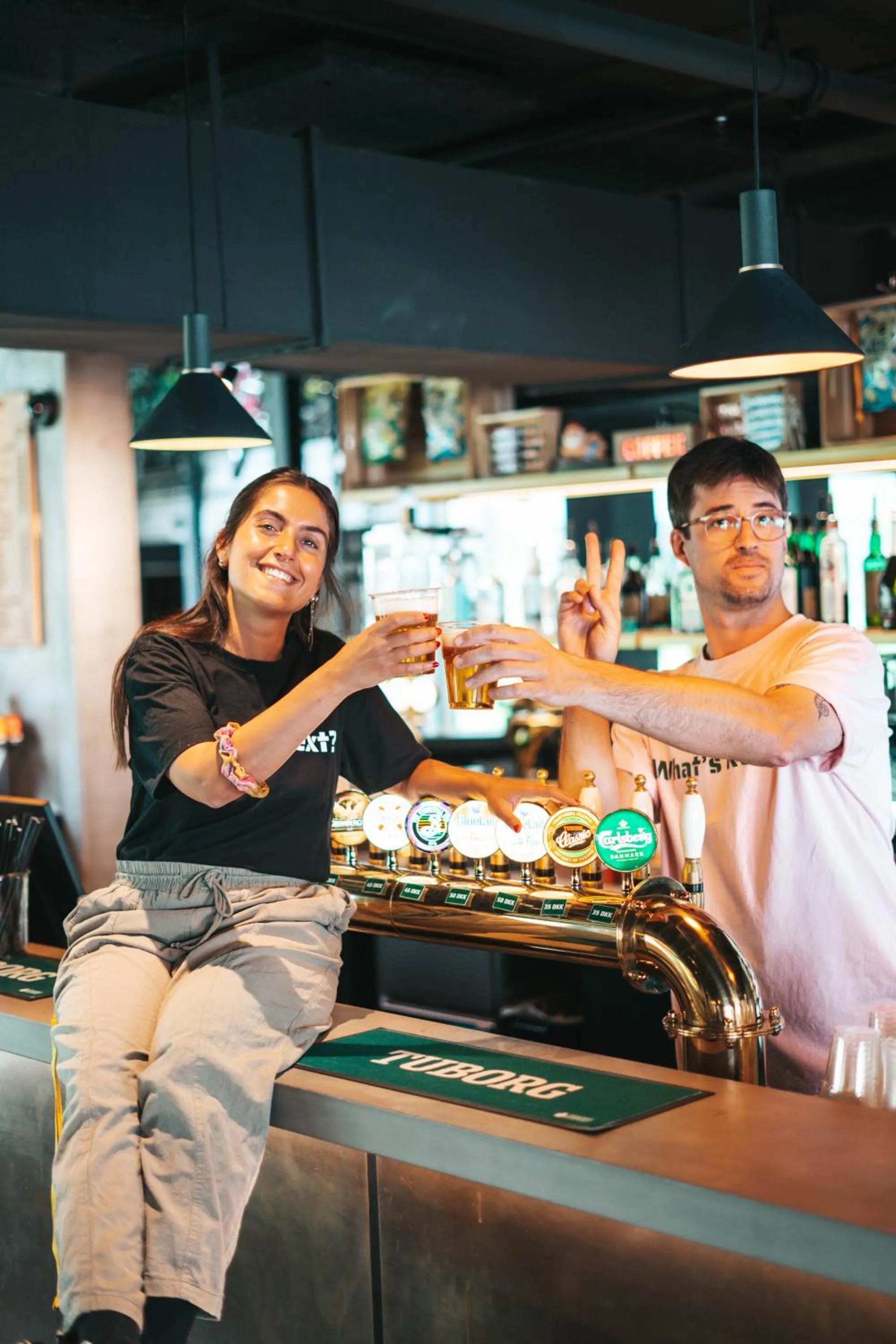 People in Next House Copenhagen