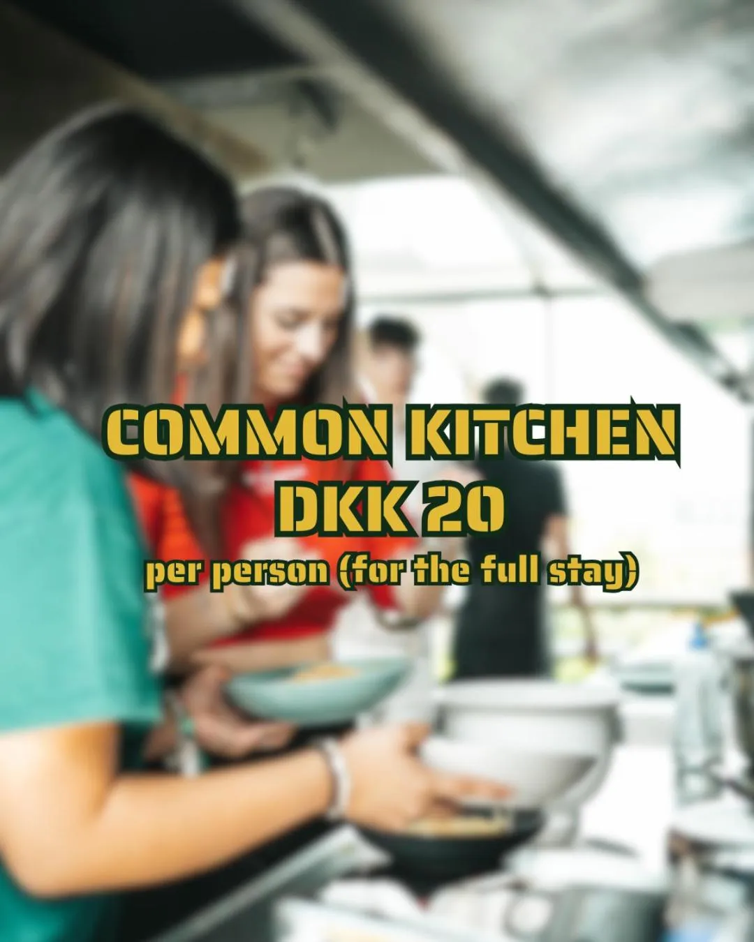 Kitchen or kitchenette in Next House Copenhagen