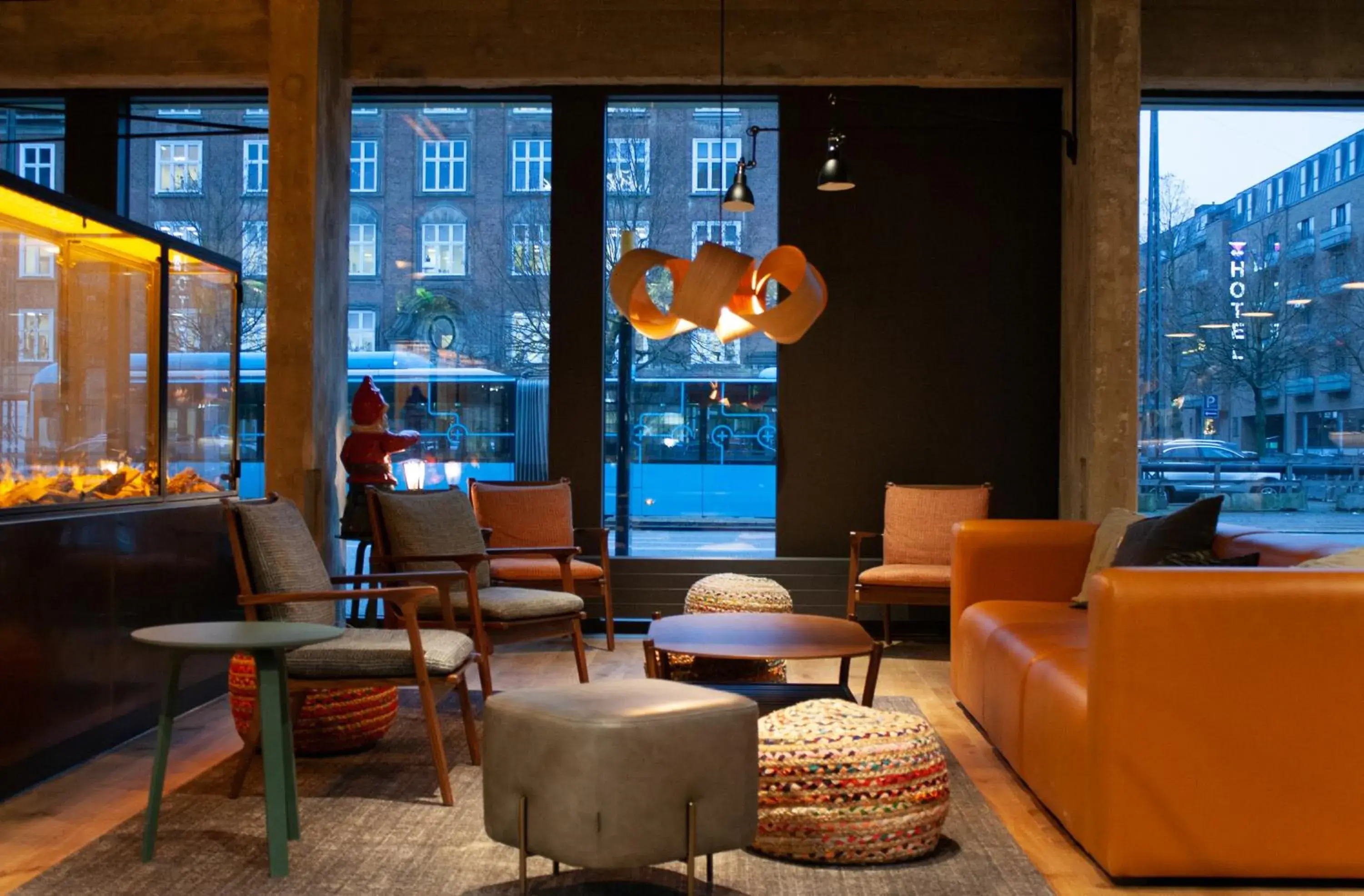 Lounge or bar in Next House Copenhagen Lounge or bar in Next House Copenhagen