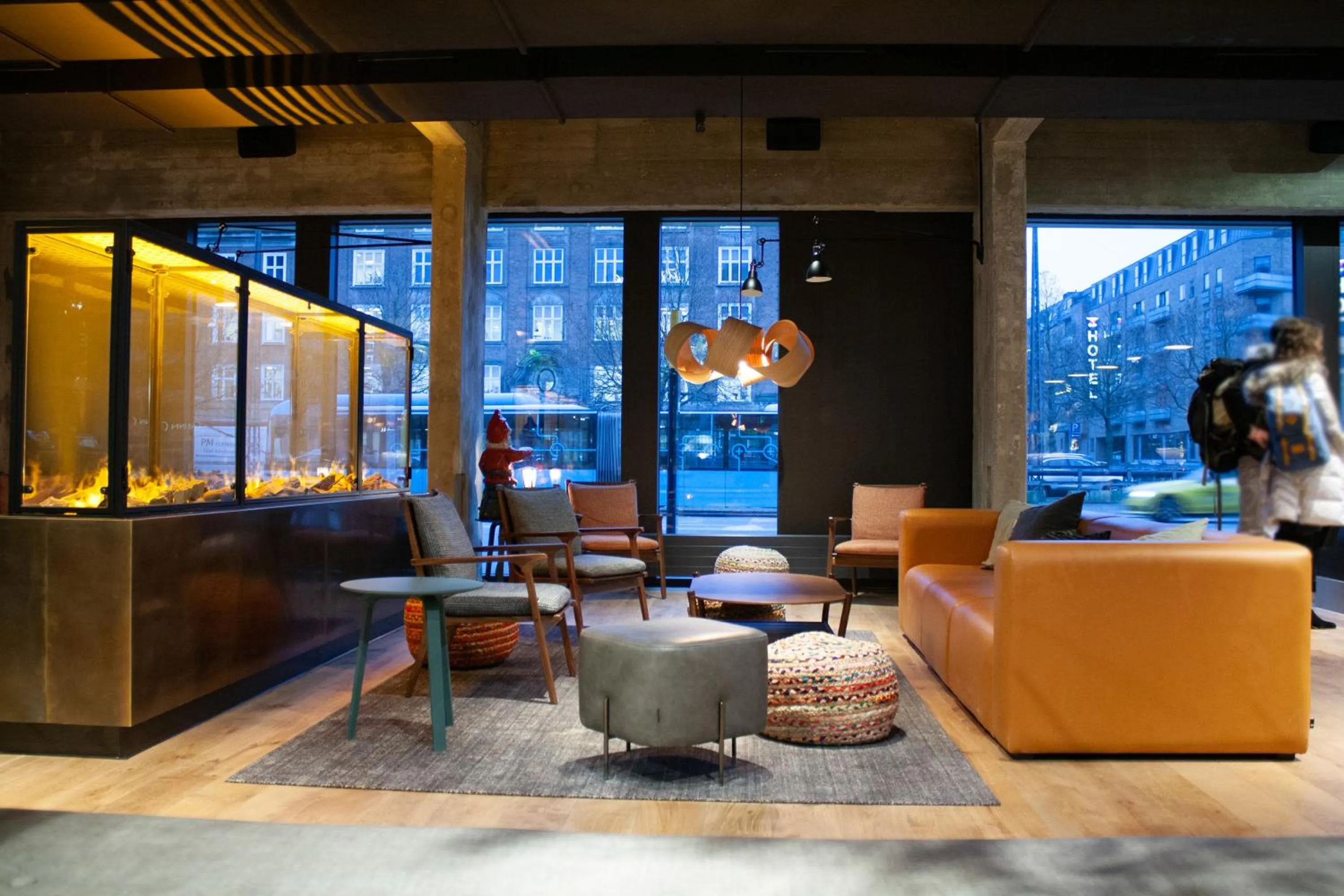 Lobby or reception in Next House Copenhagen