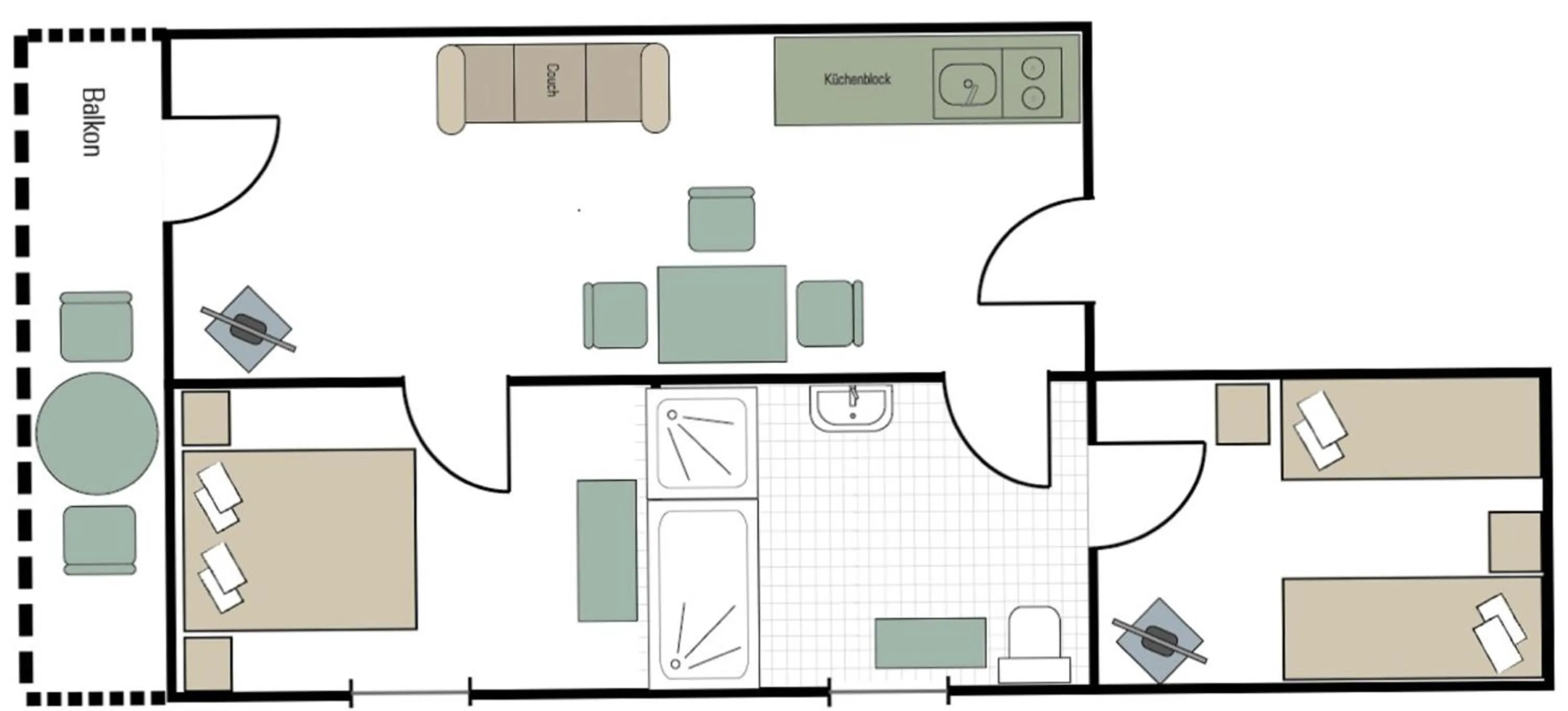 Floor plan in Pesentheinerhof