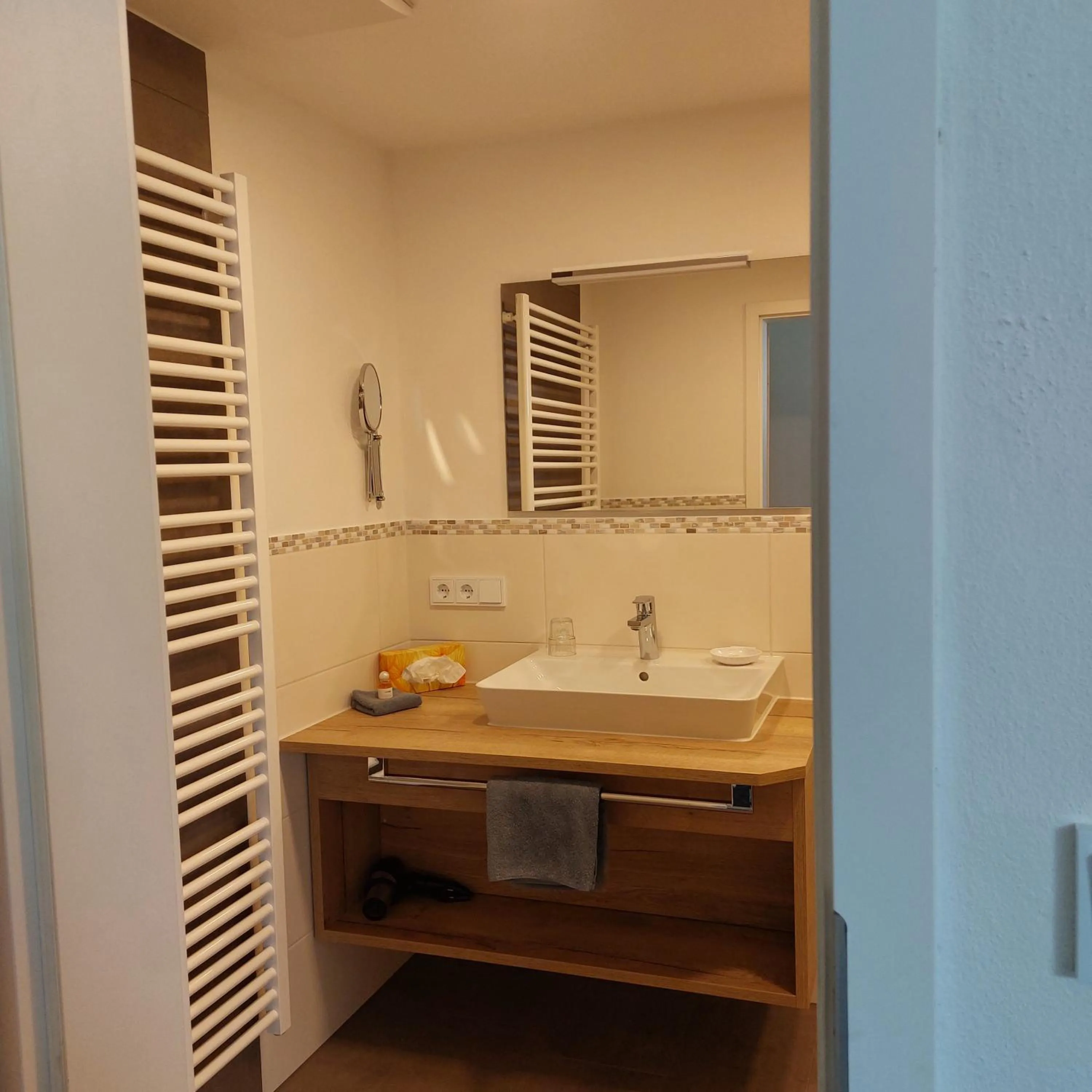 Bathroom in Hotel Garni Malerwinkl