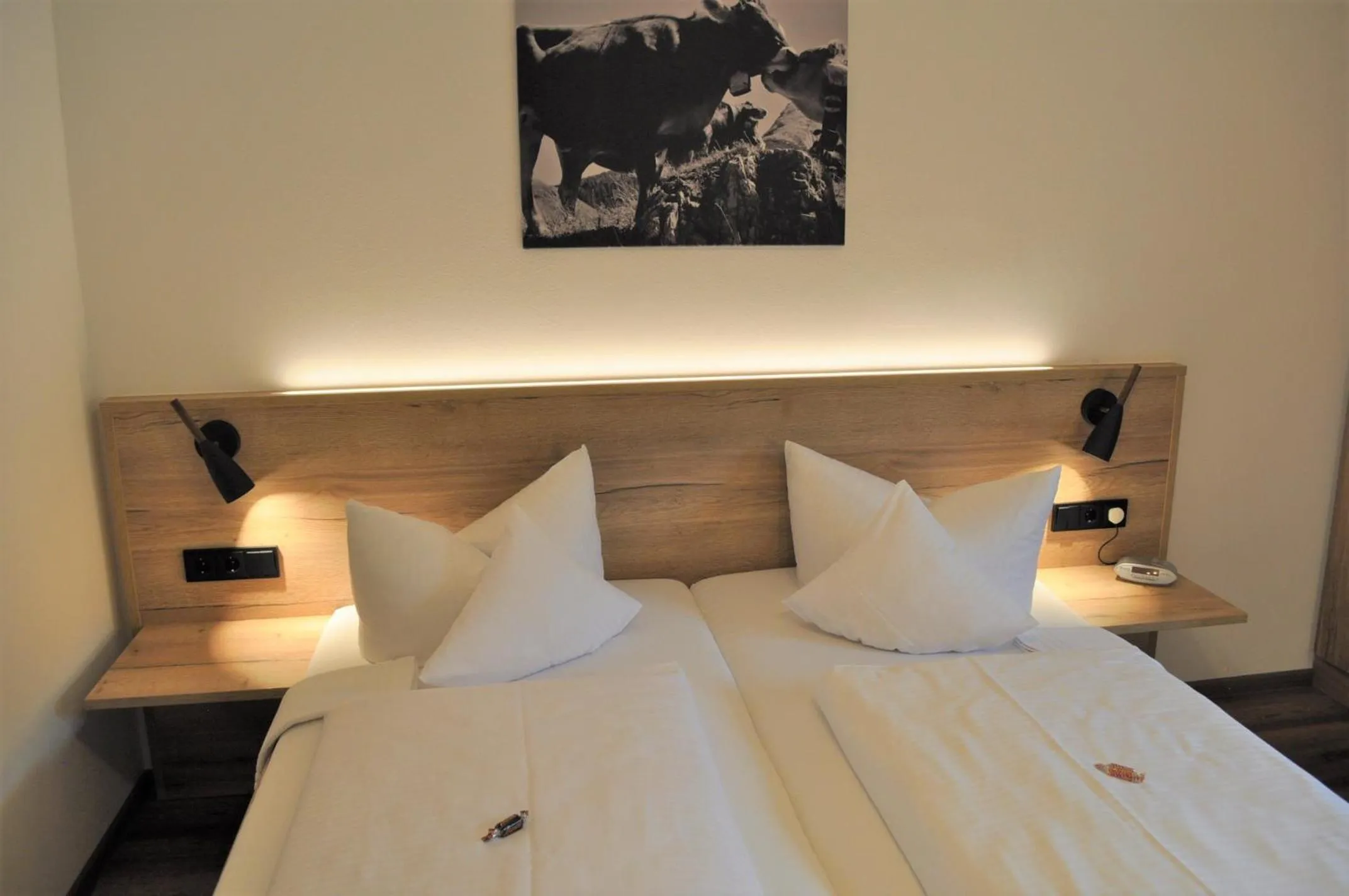 Photo of the whole room, Bed in Hotel Garni Malerwinkl