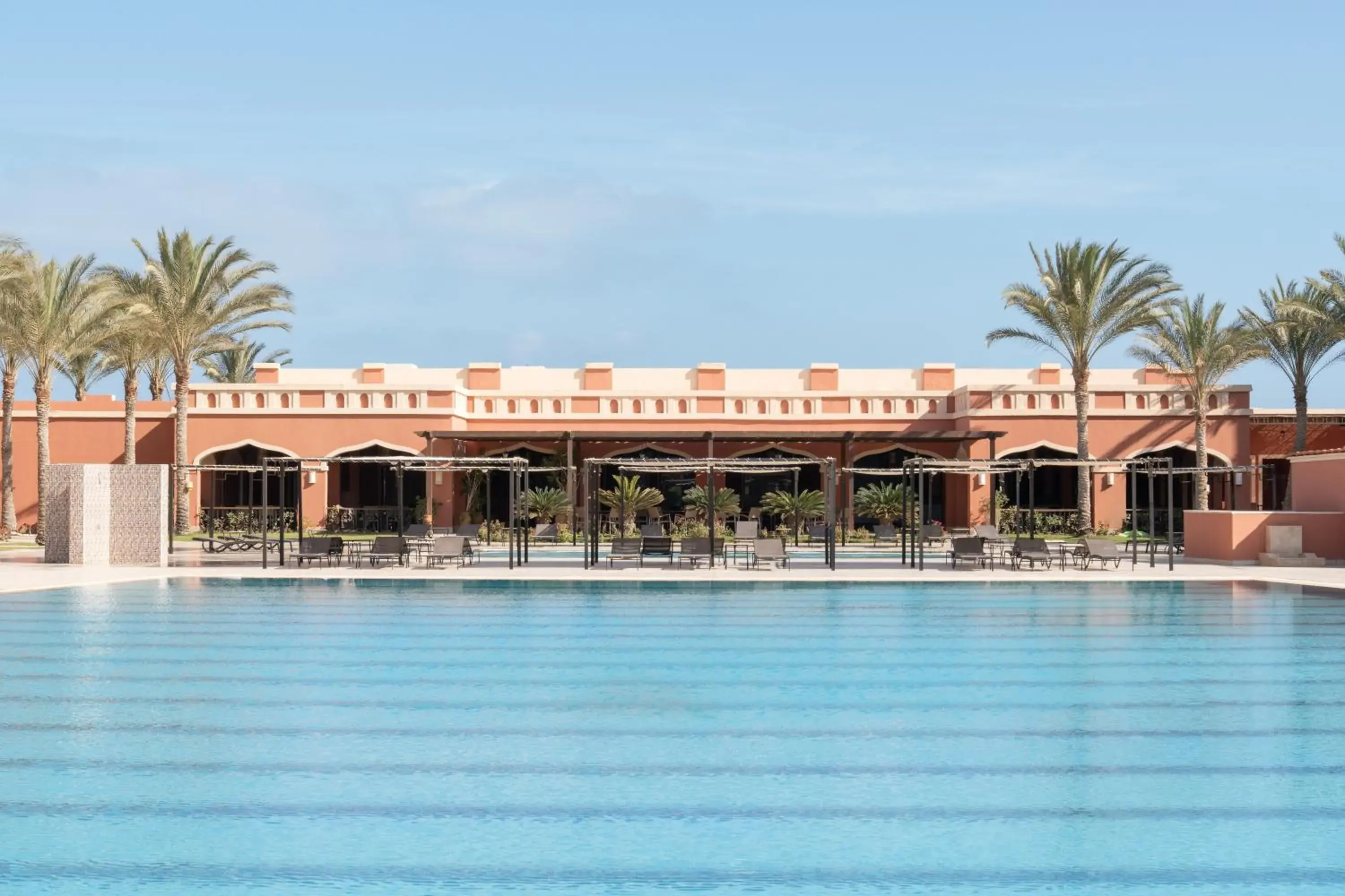 Swimming pool in JAZ Tamerina, Almaza Bay Swimming pool in JAZ Tamerina, Almaza Bay