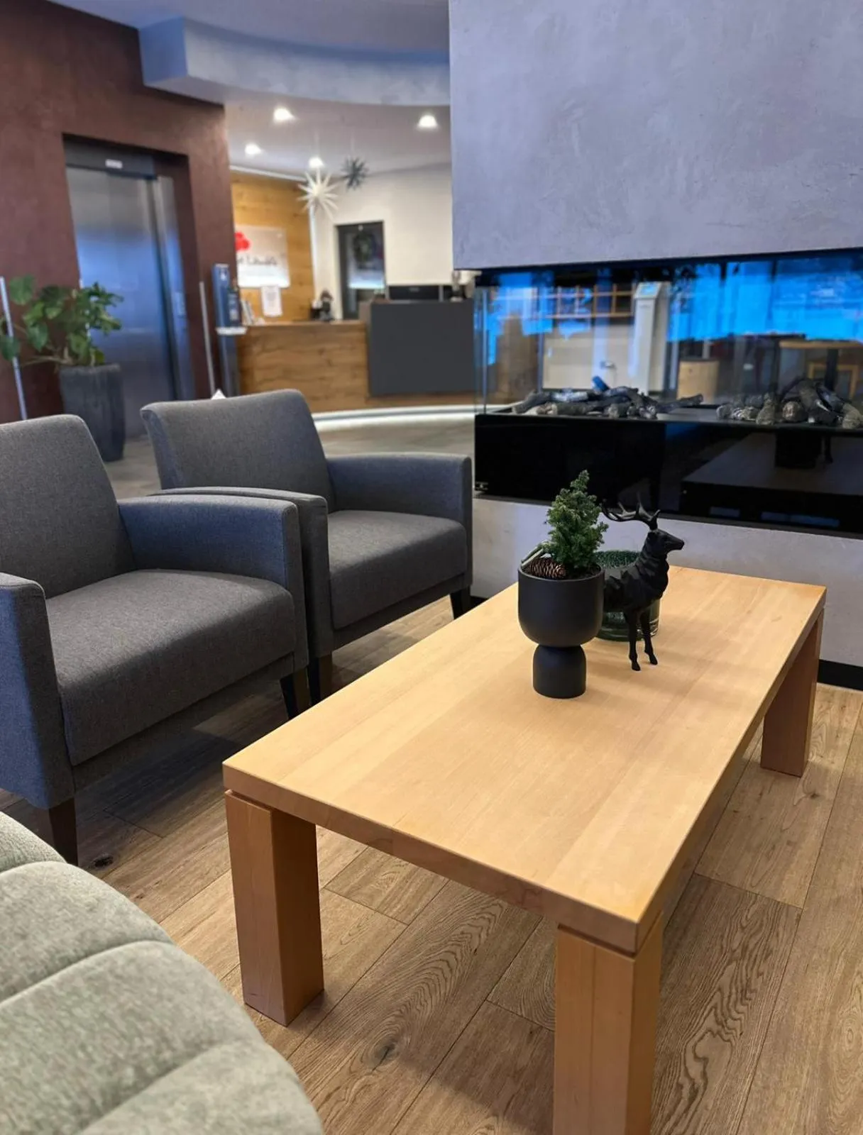 Lobby or reception in Landhaus Lauble