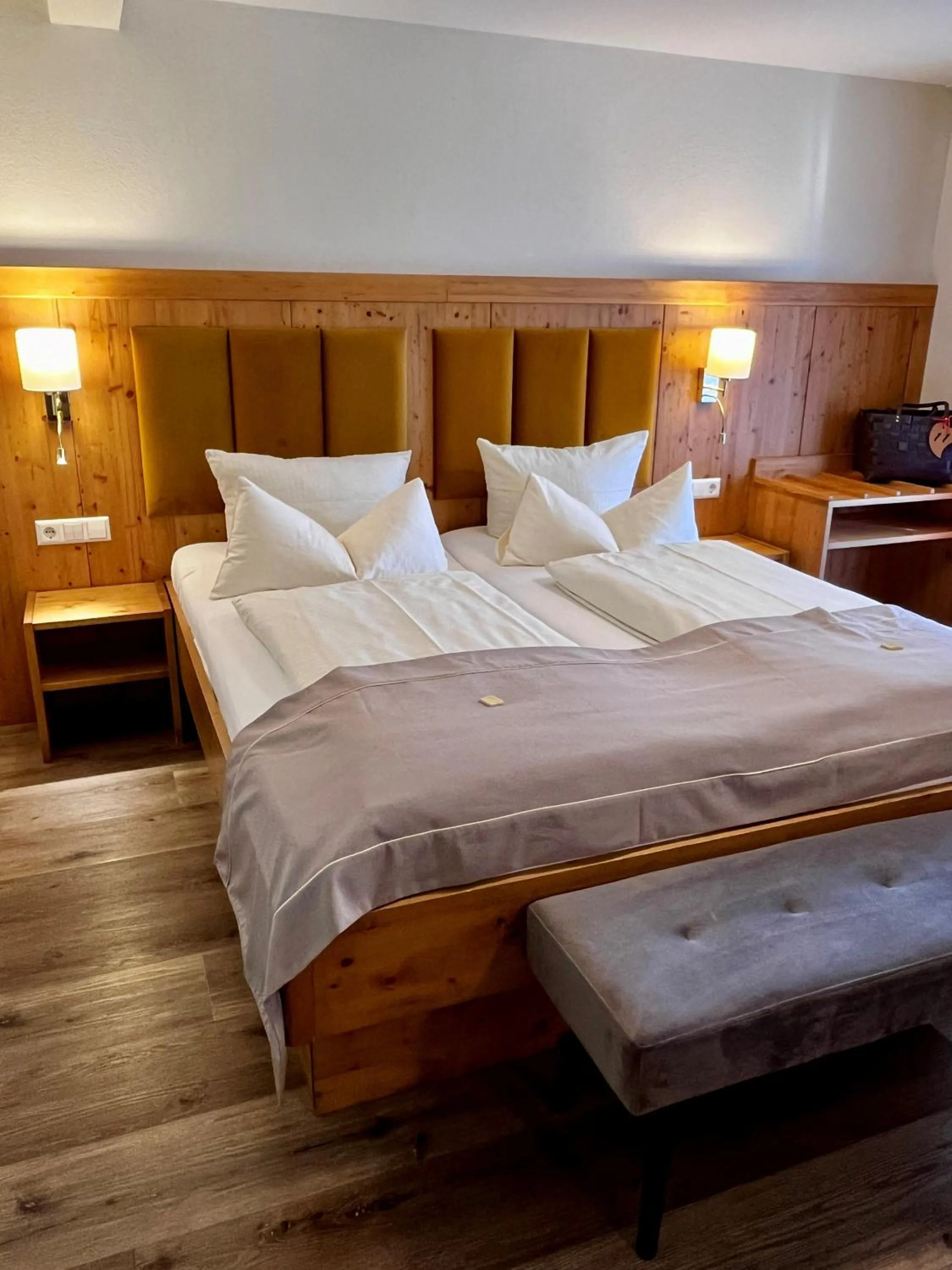 Photo of the whole room, Bed in Landhaus Lauble