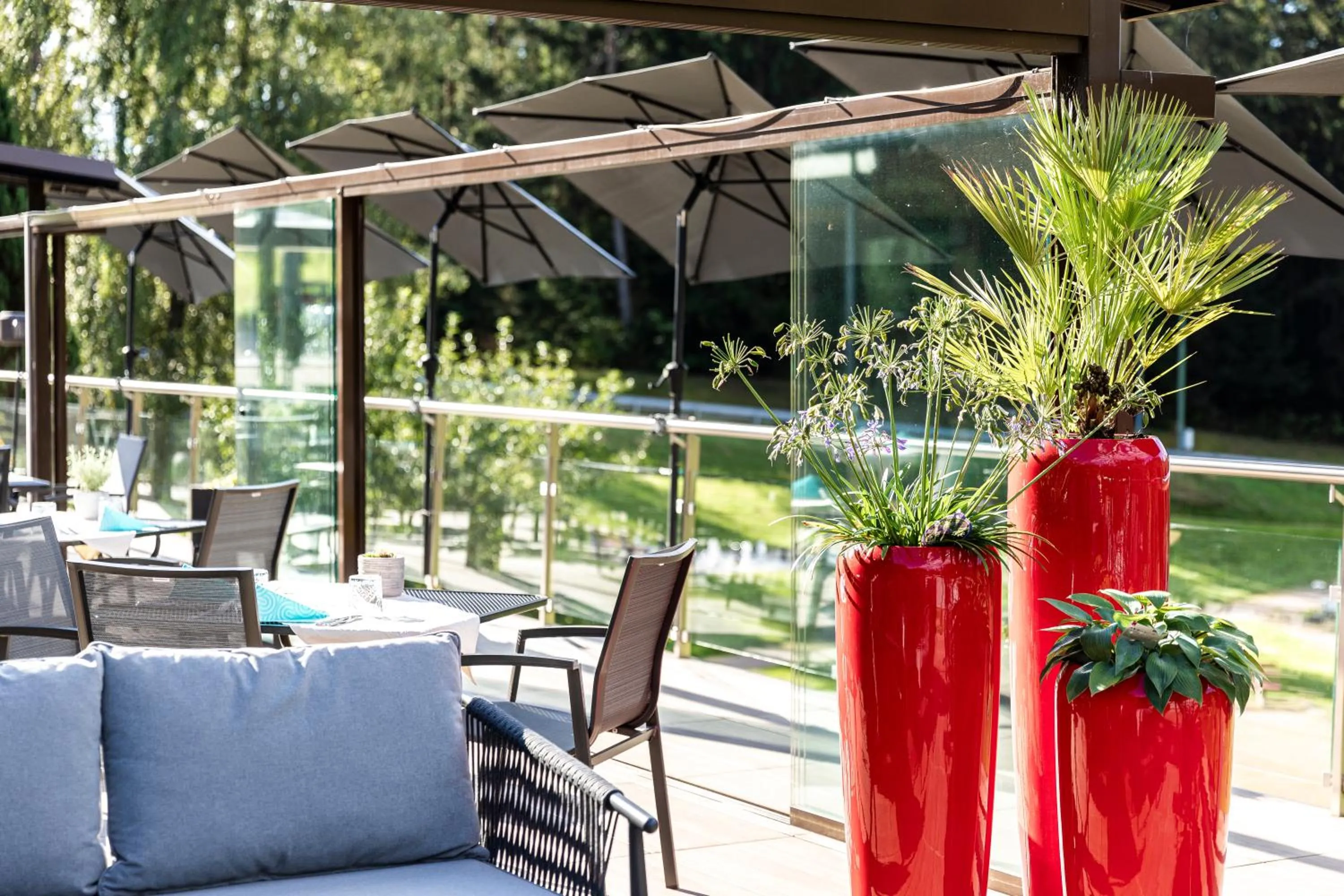 Balcony/Terrace in Landhaus Lauble