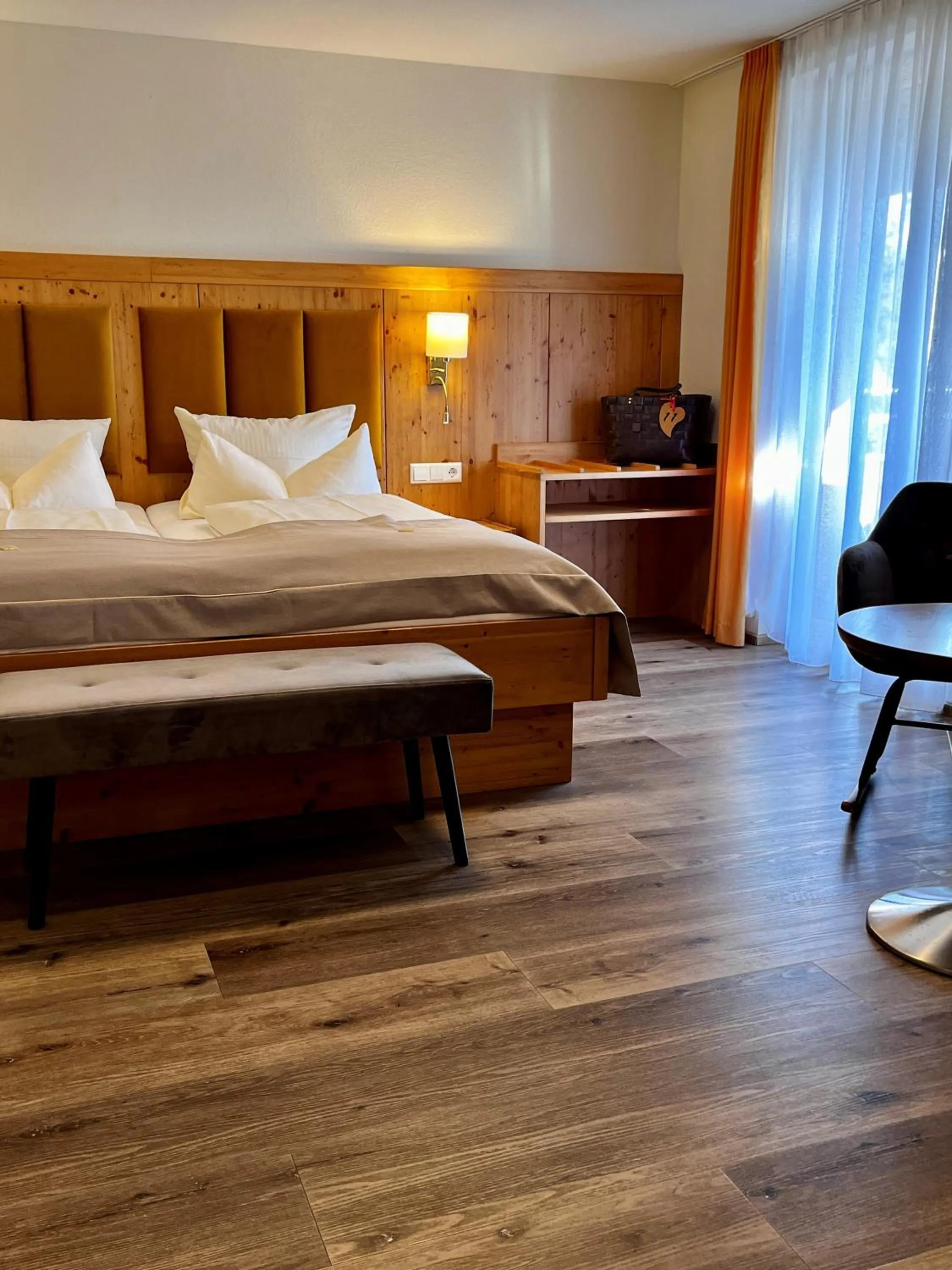 Photo of the whole room, Bed in Landhaus Lauble